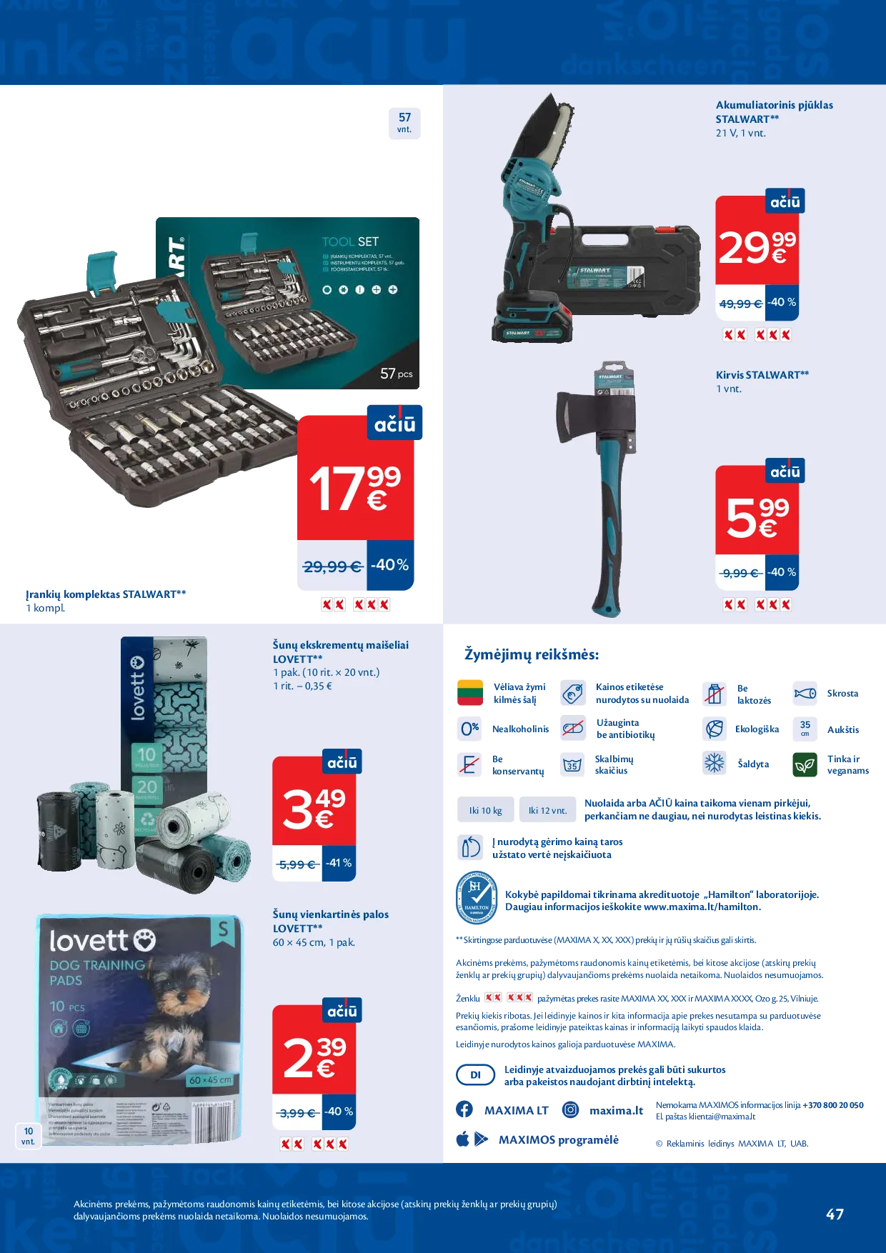 Maxima naujas leidinys – 47 psl.