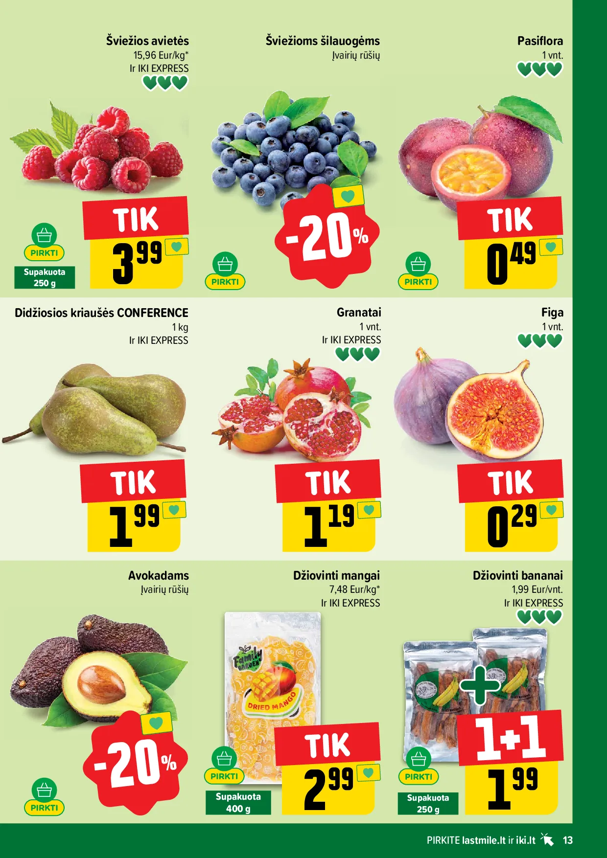 IKI akcijų leidinys – 13 psl.