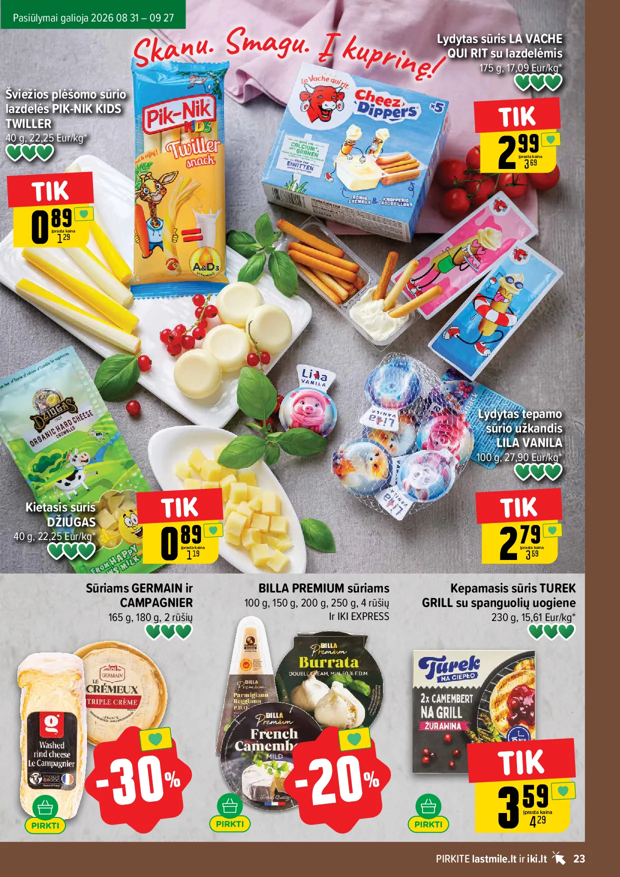 IKI akcijų leidinys – 23 psl.