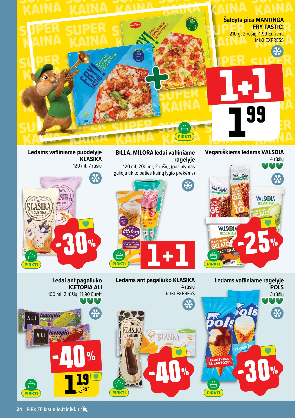 IKI akcijų leidinys – 24 psl.