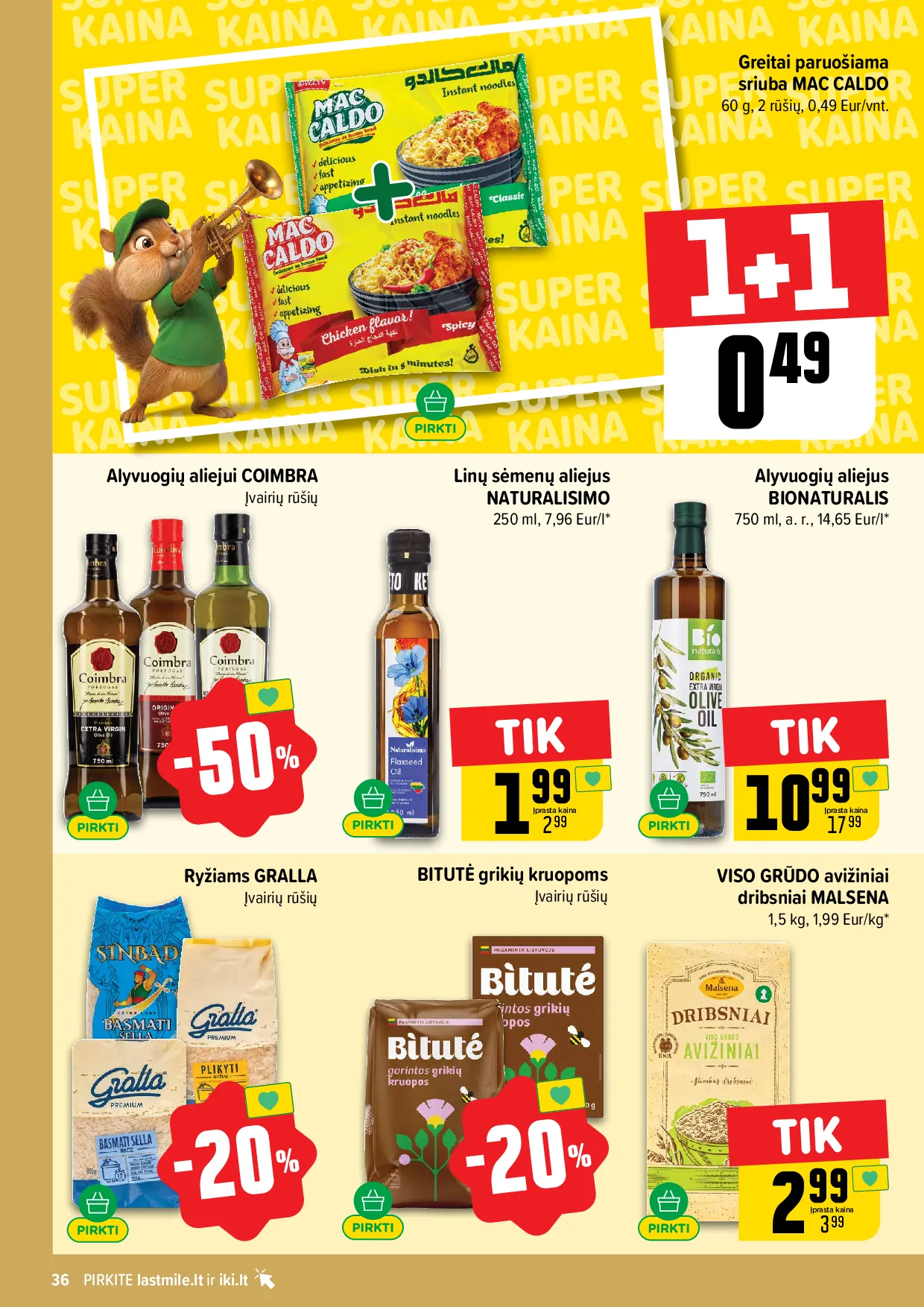 IKI akcijų leidinys – 36 psl.