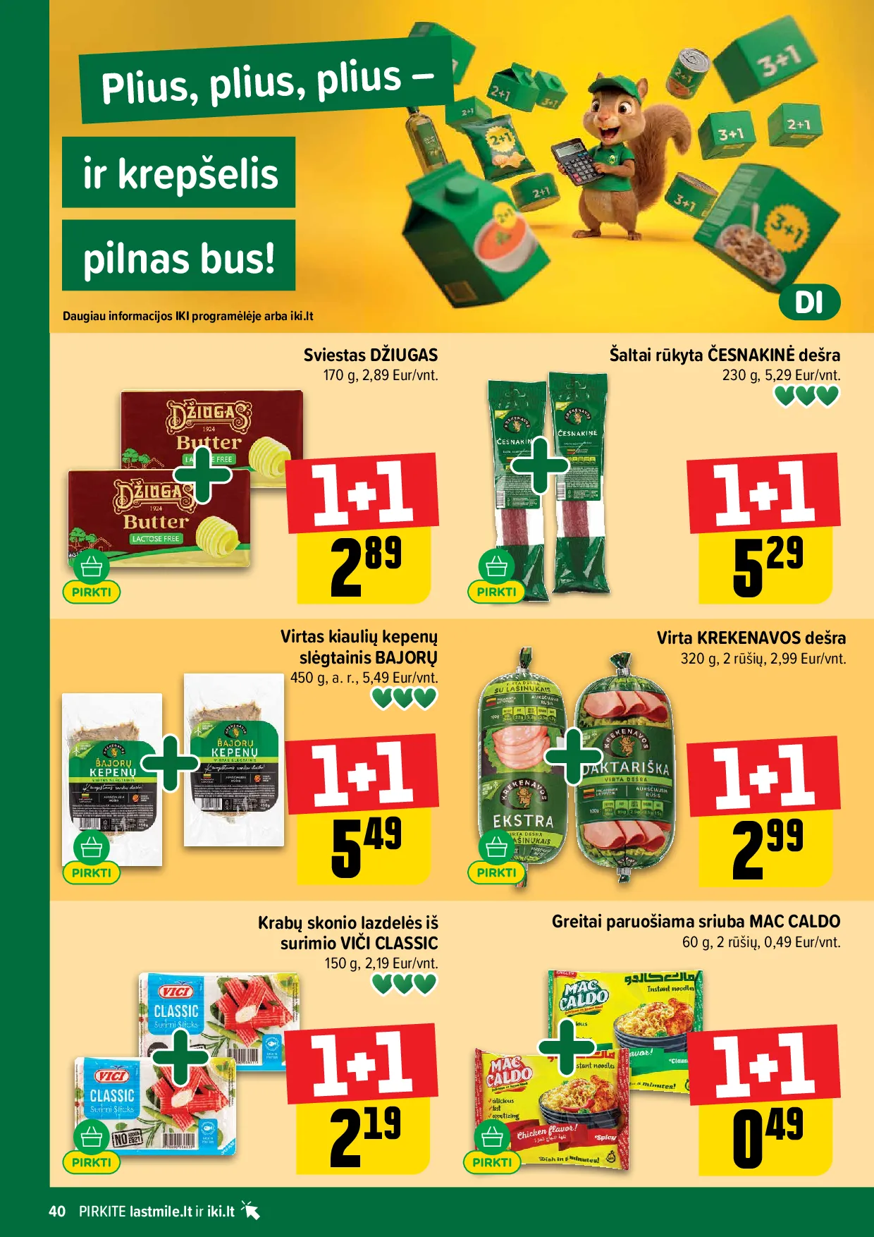 IKI akcijų leidinys – 40 psl.