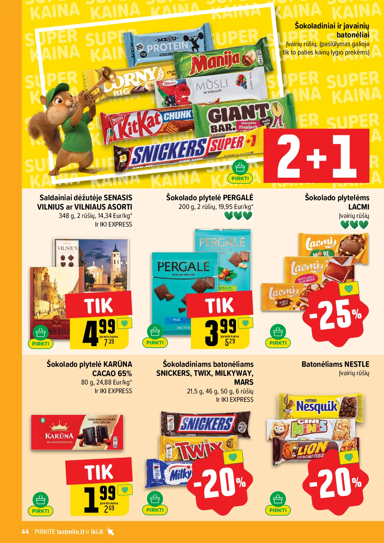 IKI akcijų leidinys – 44 psl.