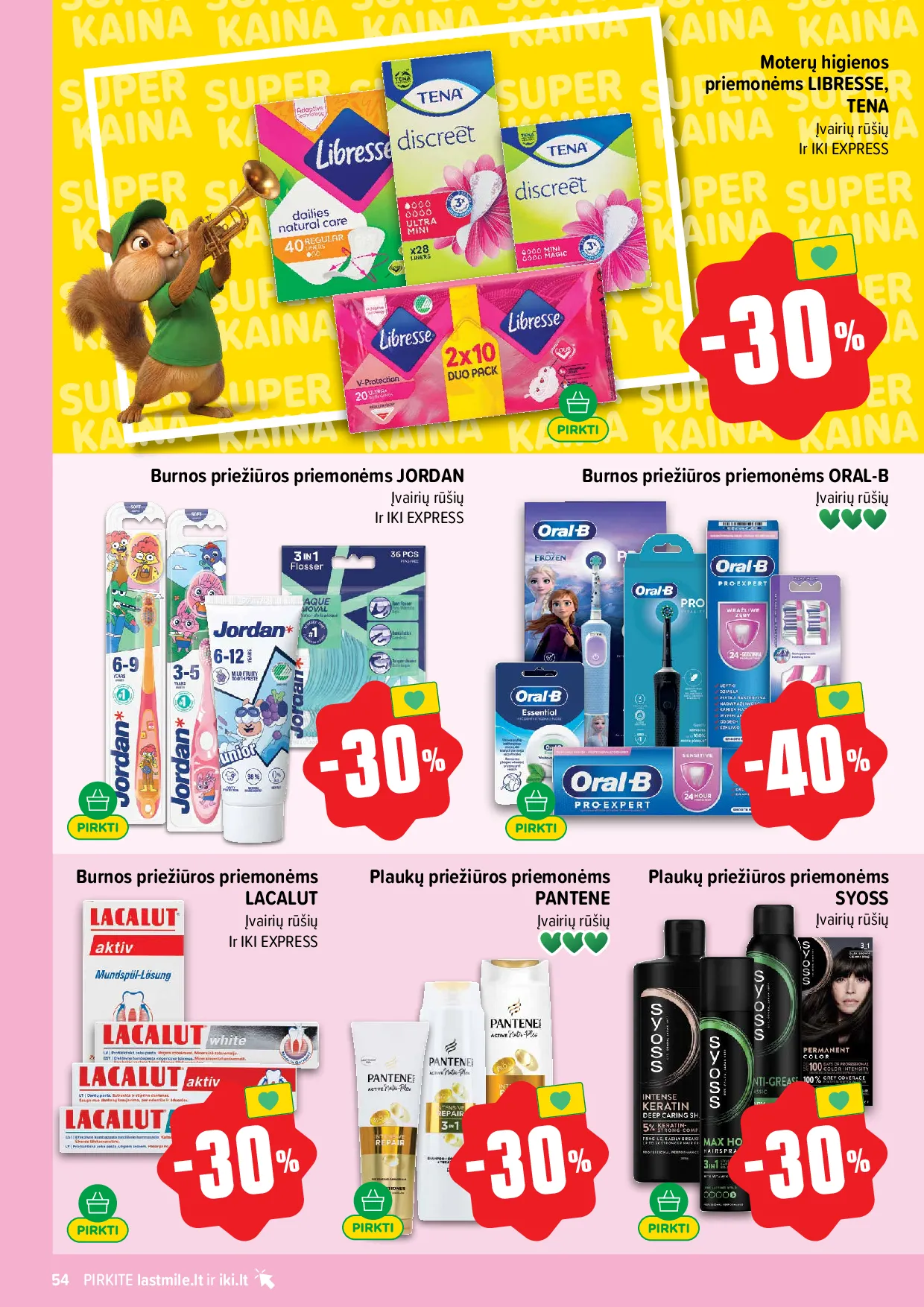 IKI akcijų leidinys – 54 psl.