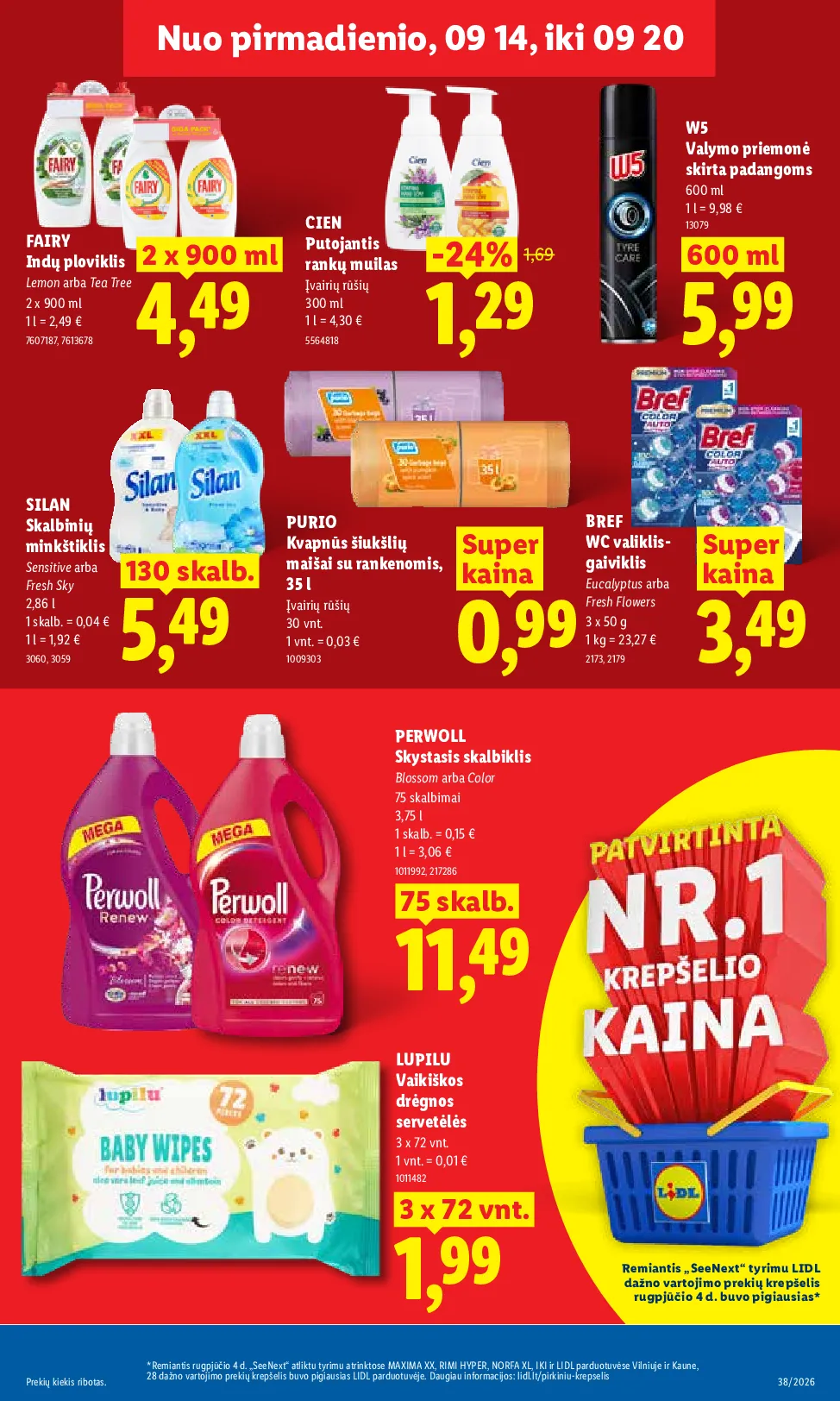 Lidl maisto prekių leidinys – 17 psl.