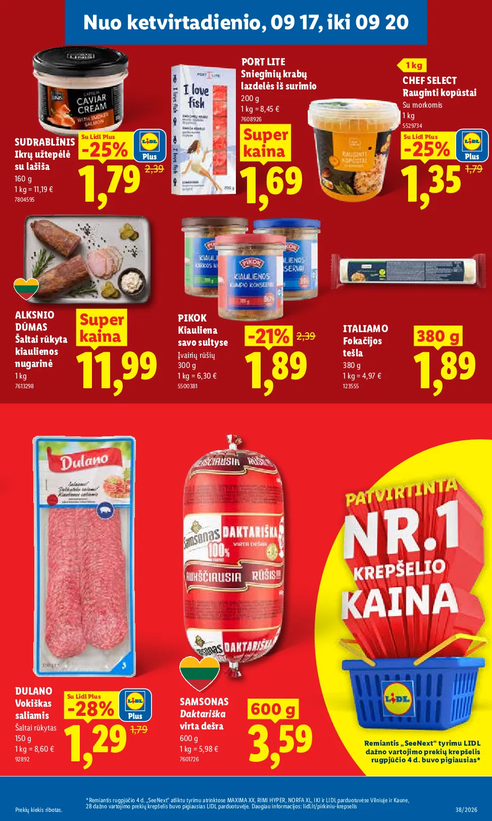 Lidl maisto prekių leidinys – 27 psl.