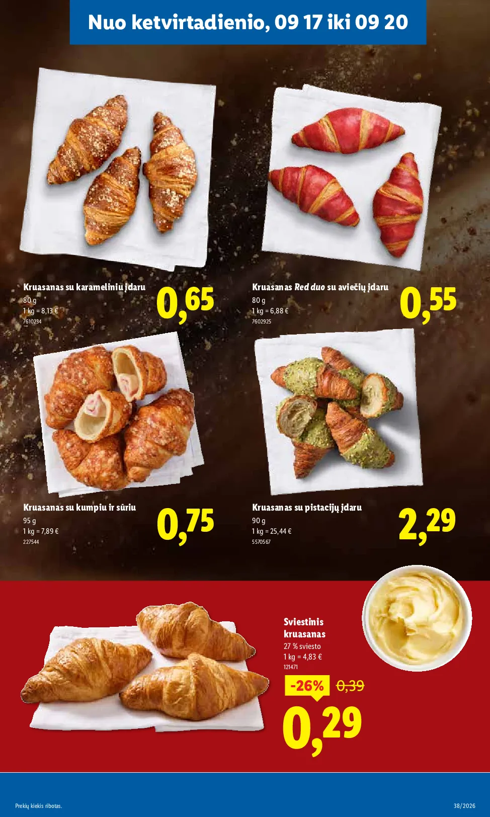 Lidl maisto prekių leidinys – 33 psl.