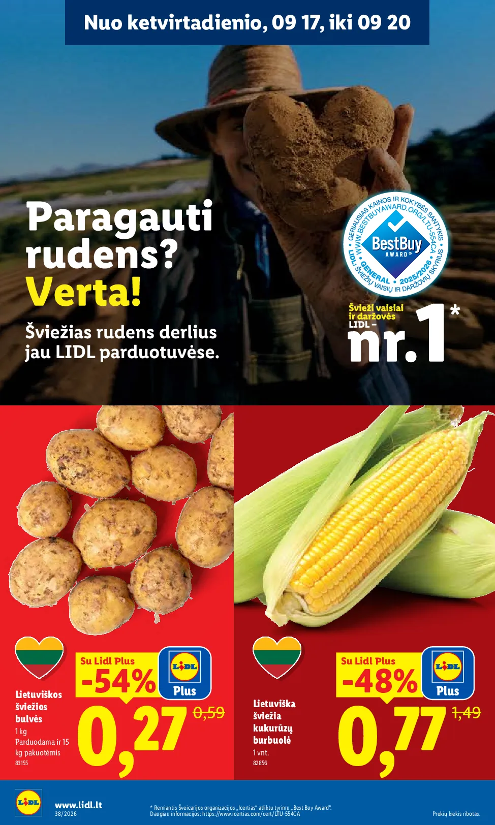 Lidl maisto prekių leidinys – 34 psl.