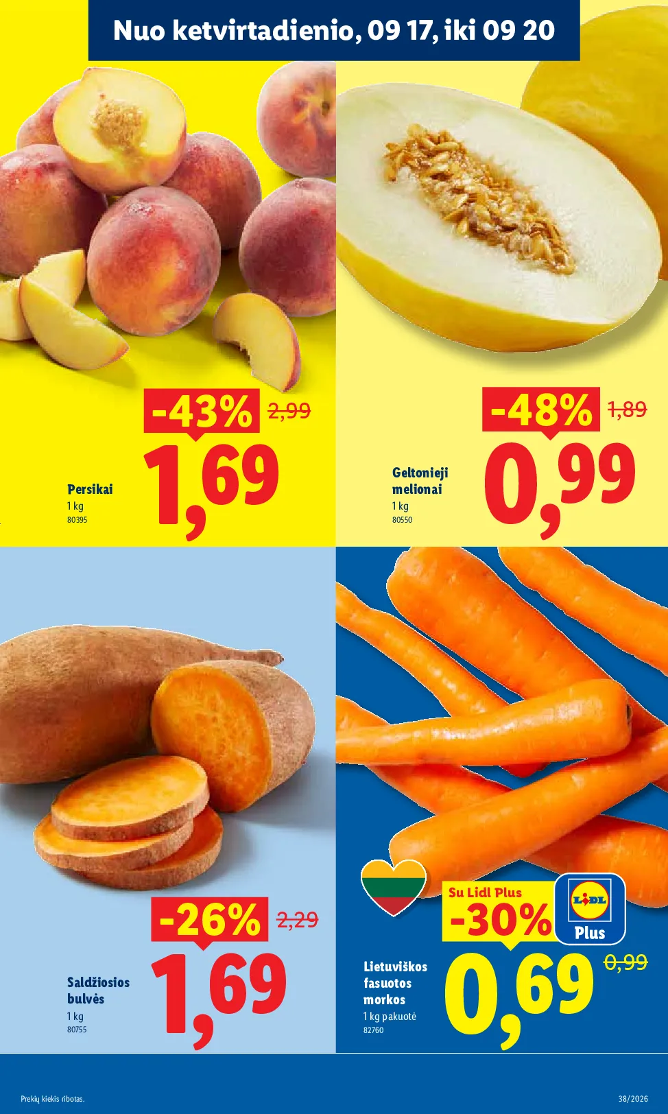 Lidl maisto prekių leidinys – 35 psl.