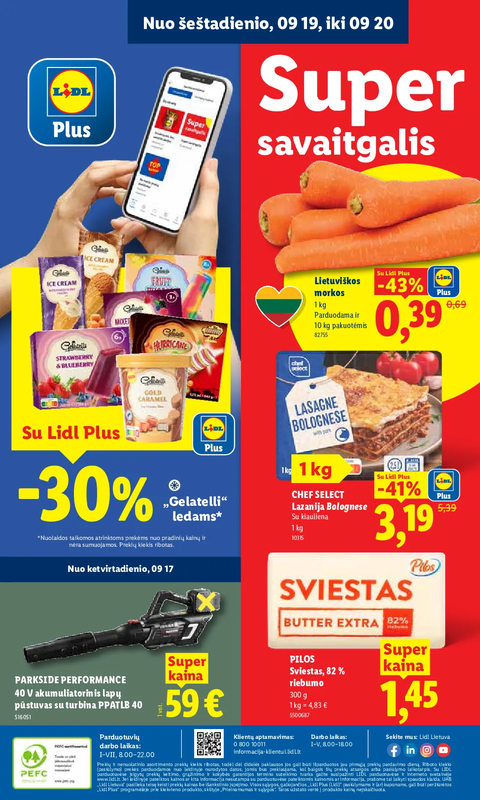 Lidl maisto prekių leidinys – 38 psl.