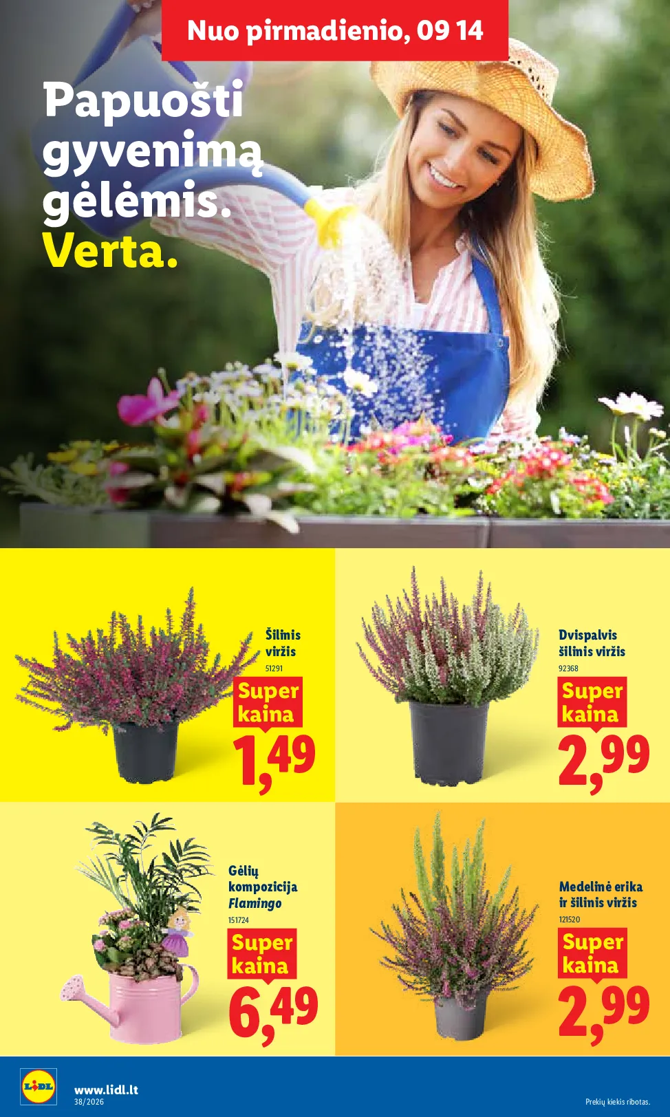 Lidl maisto prekių leidinys – 4 psl.