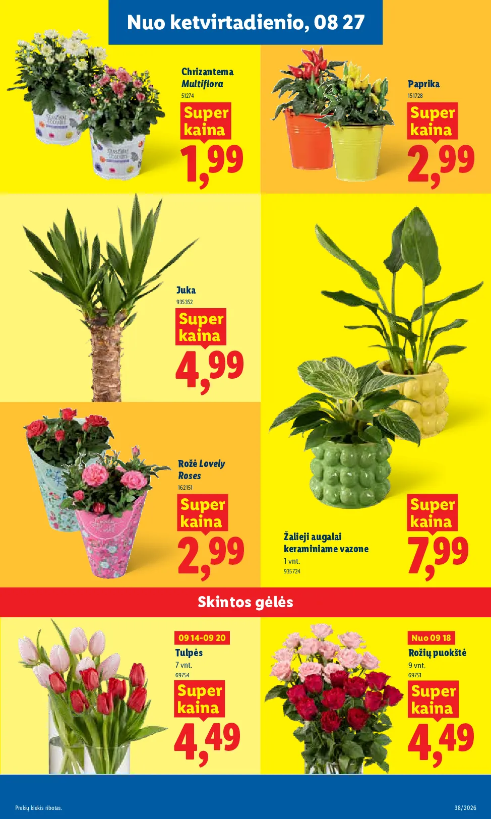 Lidl maisto prekių leidinys – 5 psl.