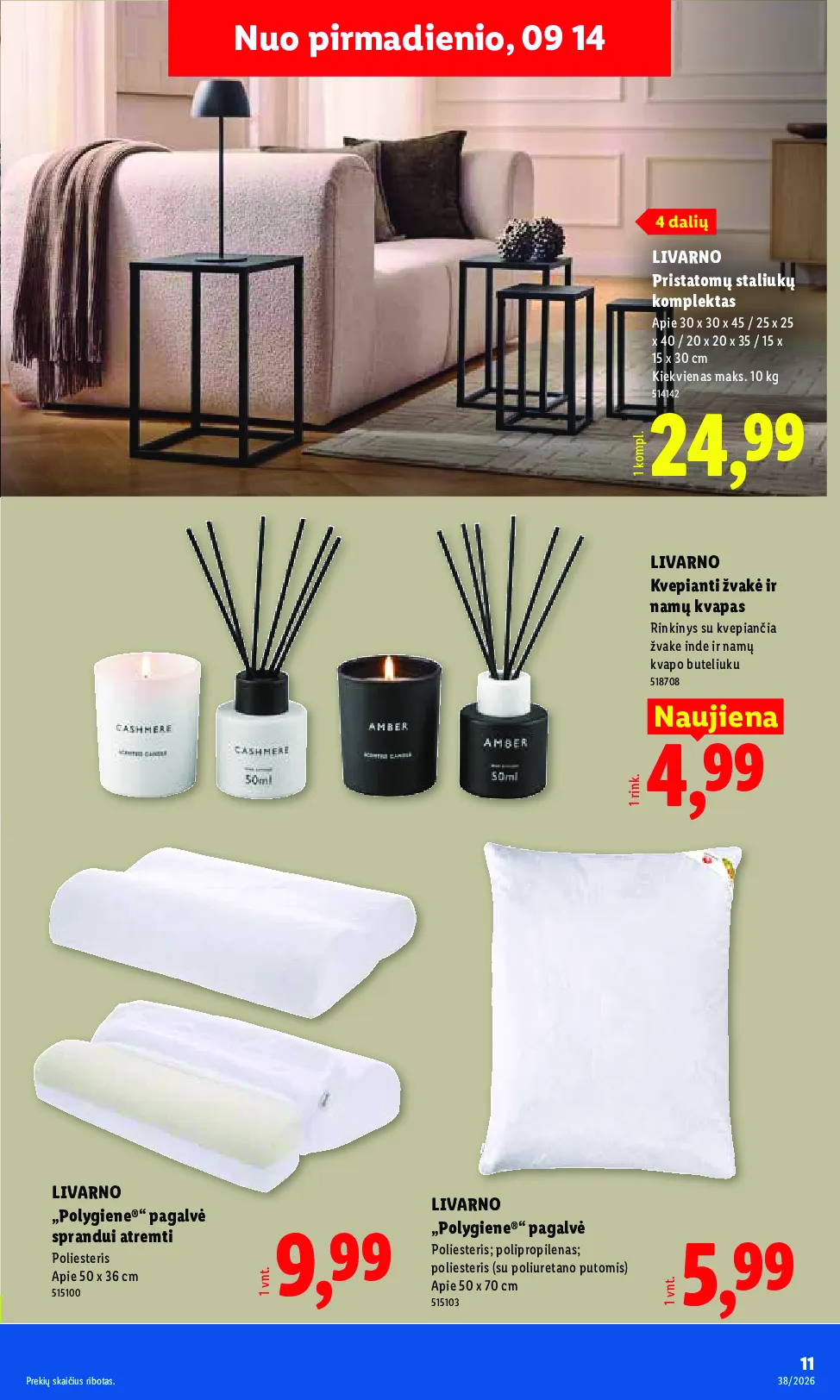 Lidl ne maisto prekių leidinys – 11 psl.