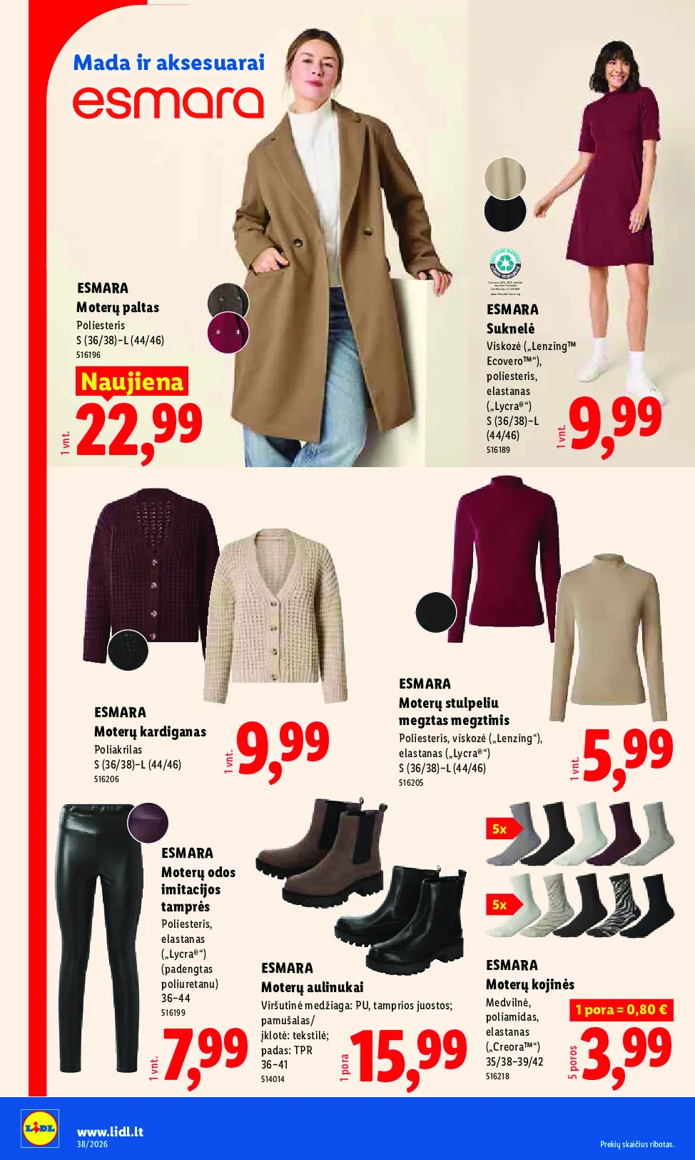Lidl ne maisto prekių leidinys – 18 psl.