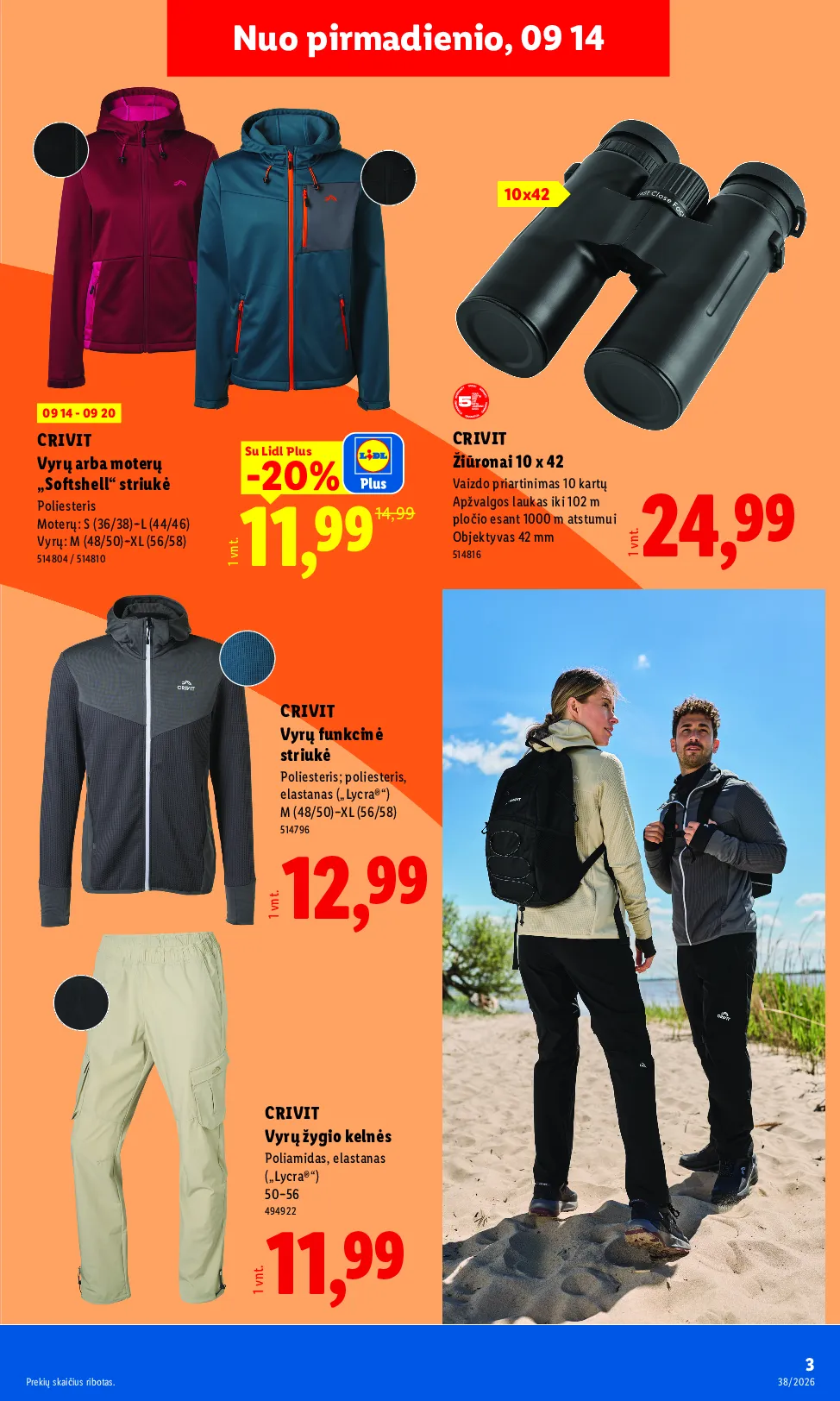 Lidl ne maisto prekių leidinys – 3 psl.
