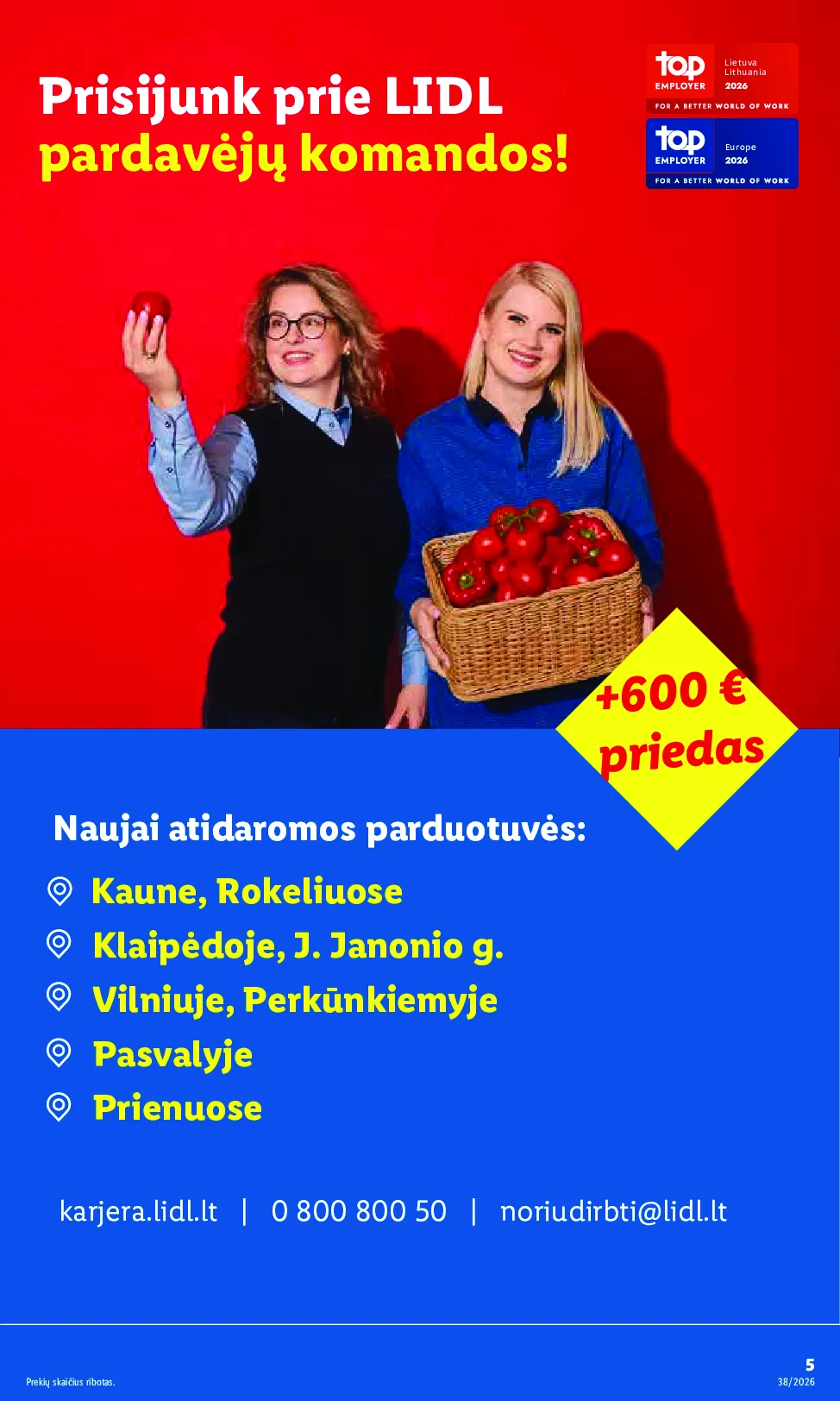 Lidl ne maisto prekių leidinys – 5 psl.