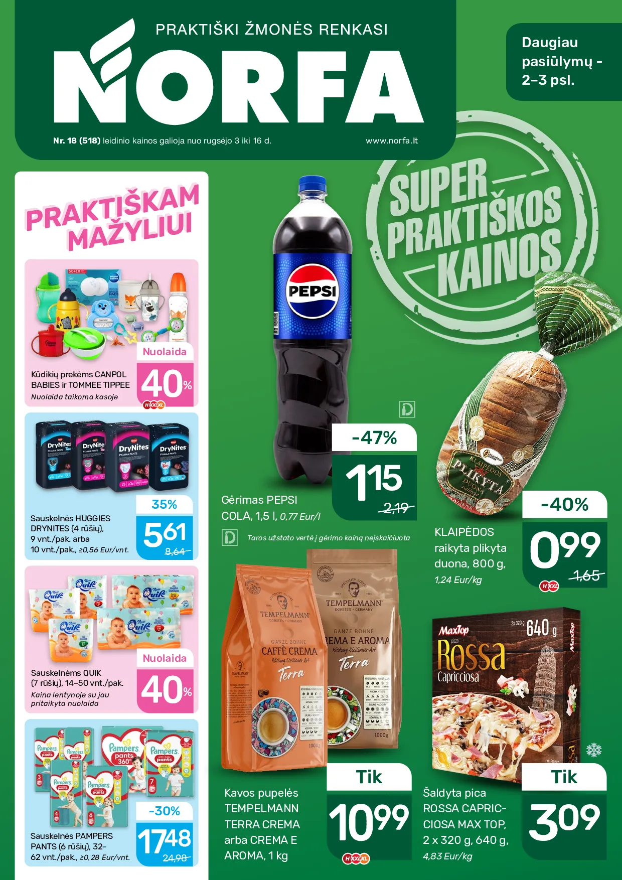 Norfa naujas leidinys – 1 psl.