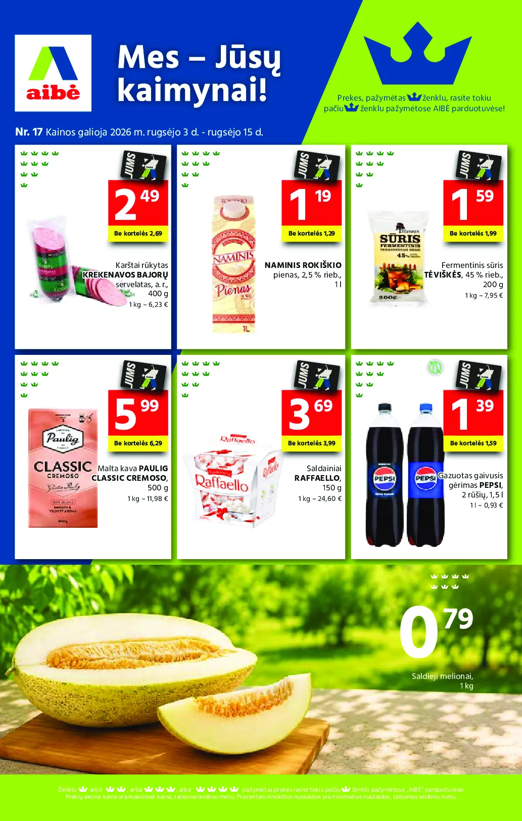Aibė naujas leidinys – 1 psl.