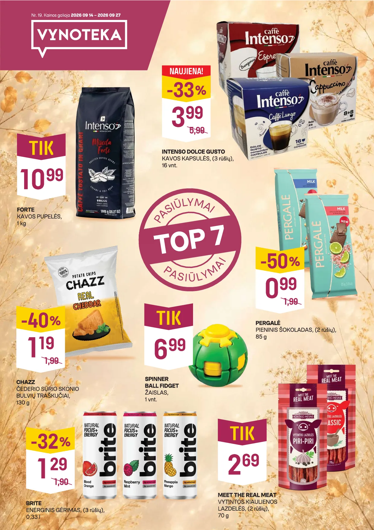 Vynoteka maisto leidinys – 1 psl.