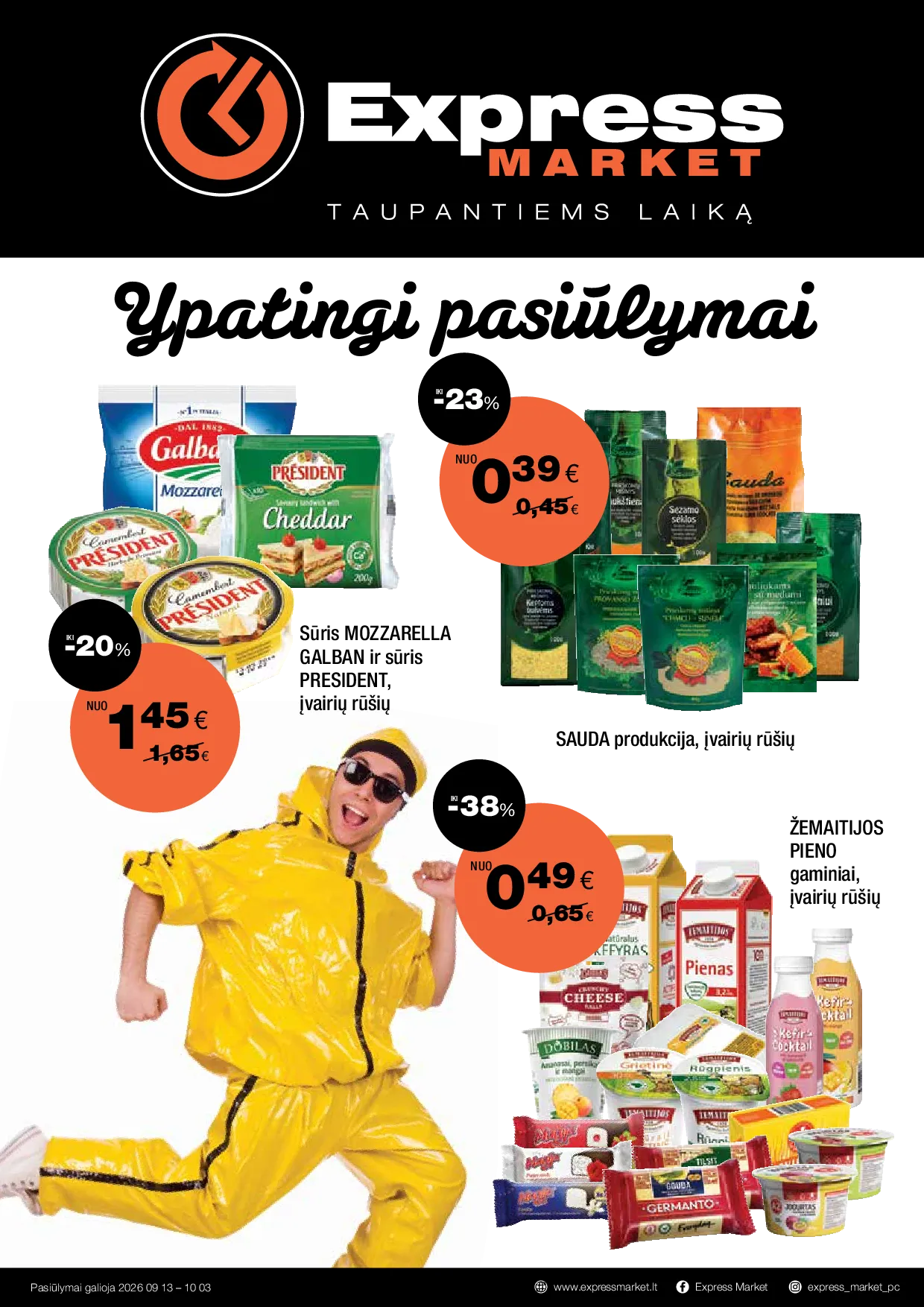 Express Market leidinys – 1 psl.