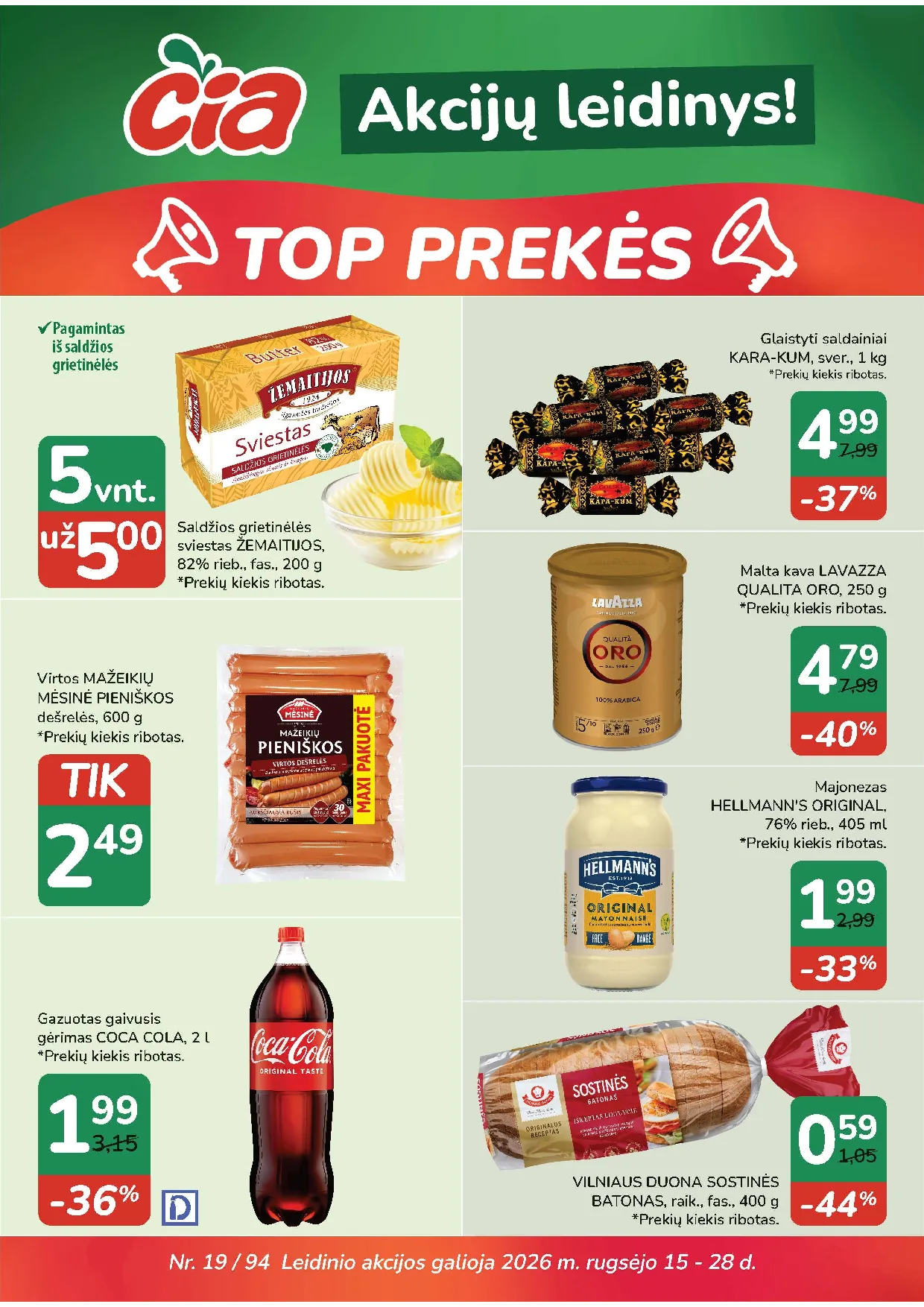 Čia leidinys – 1 psl.