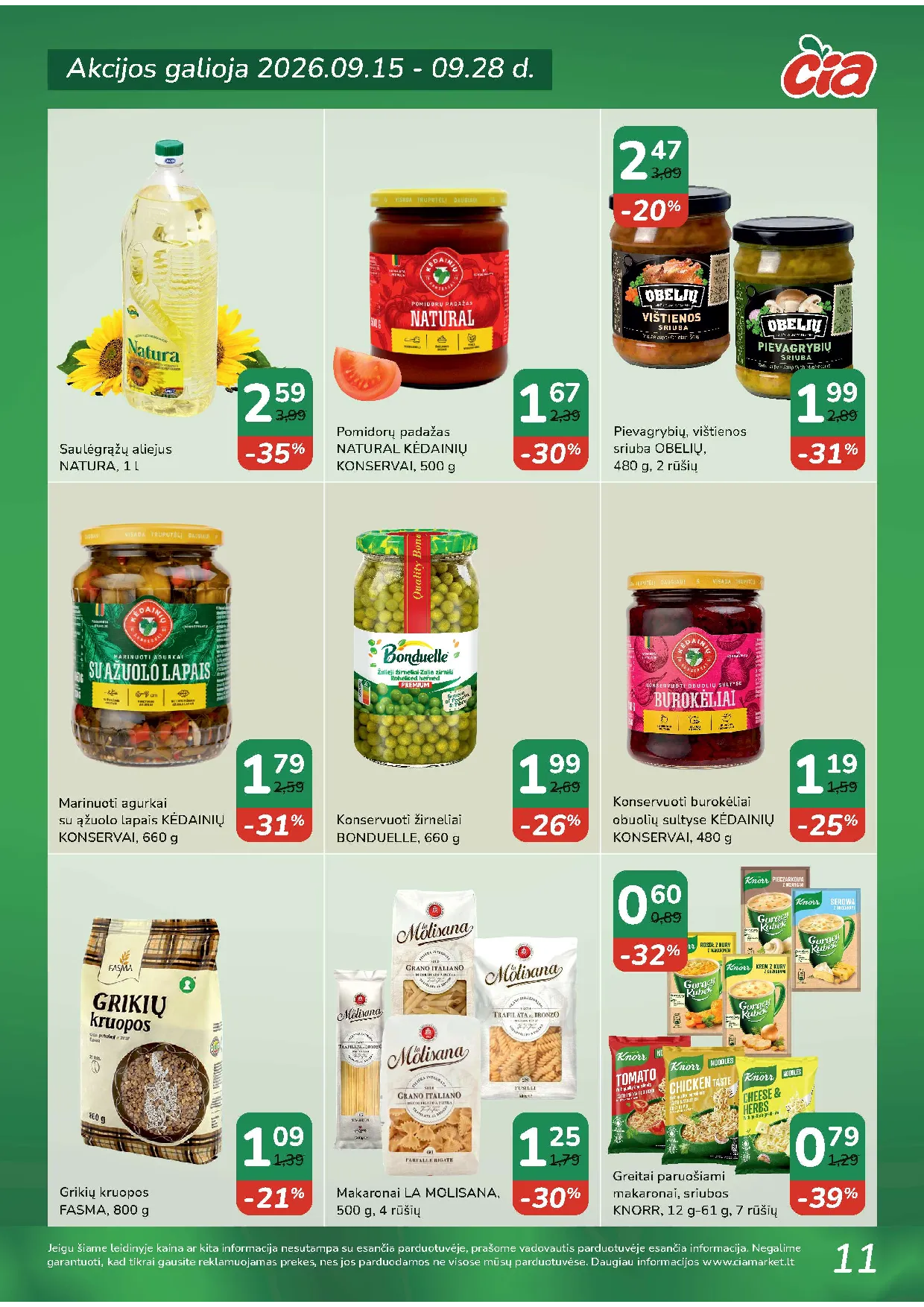 Čia leidinys – 11 psl.