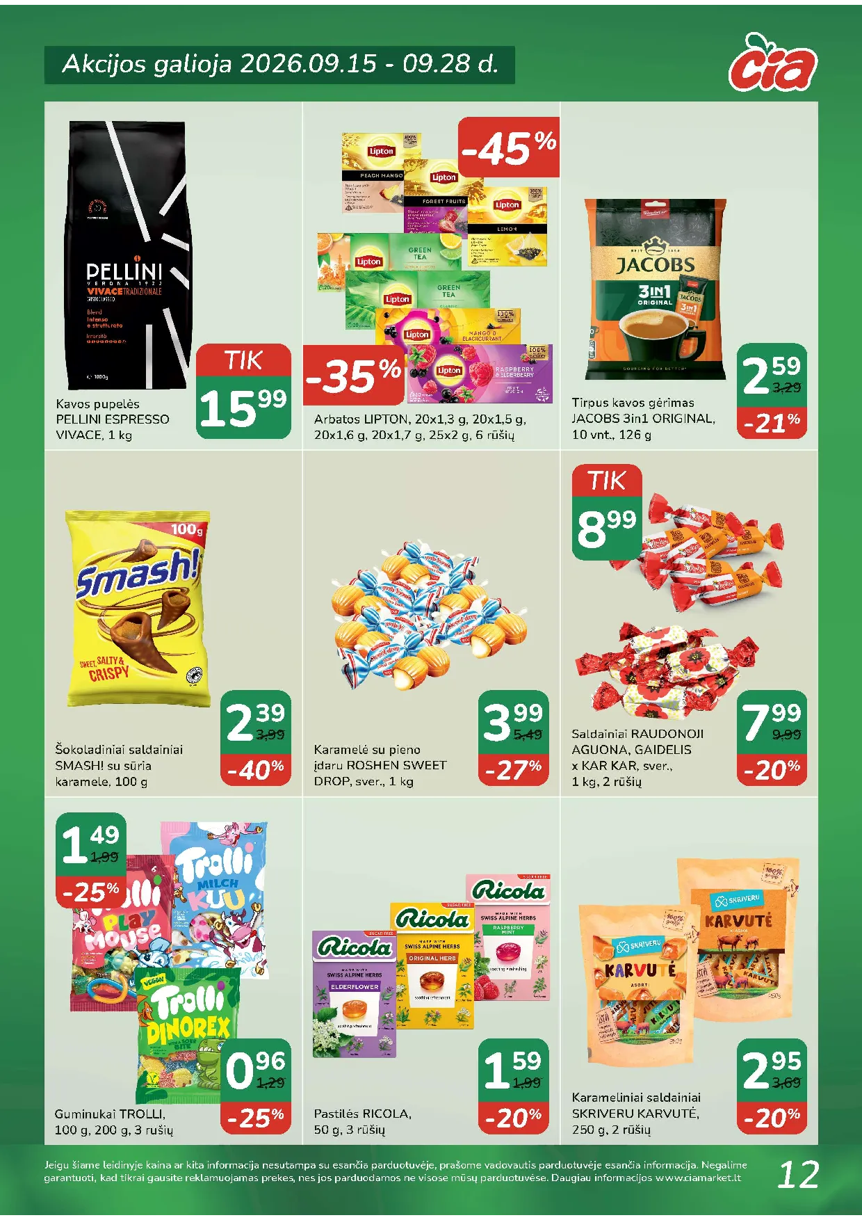 Čia leidinys – 12 psl.