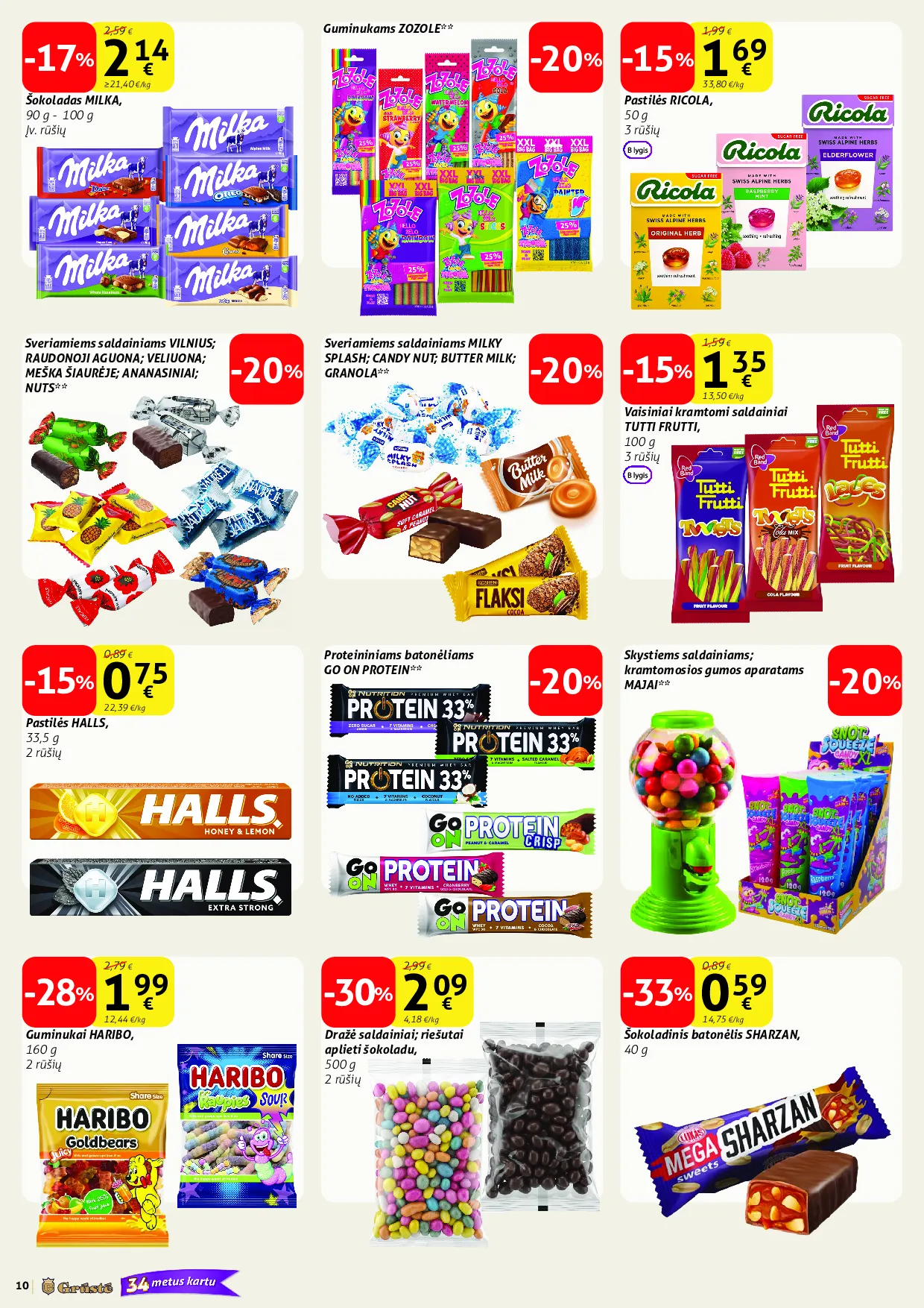 Grūstė leidinys – 10 psl.