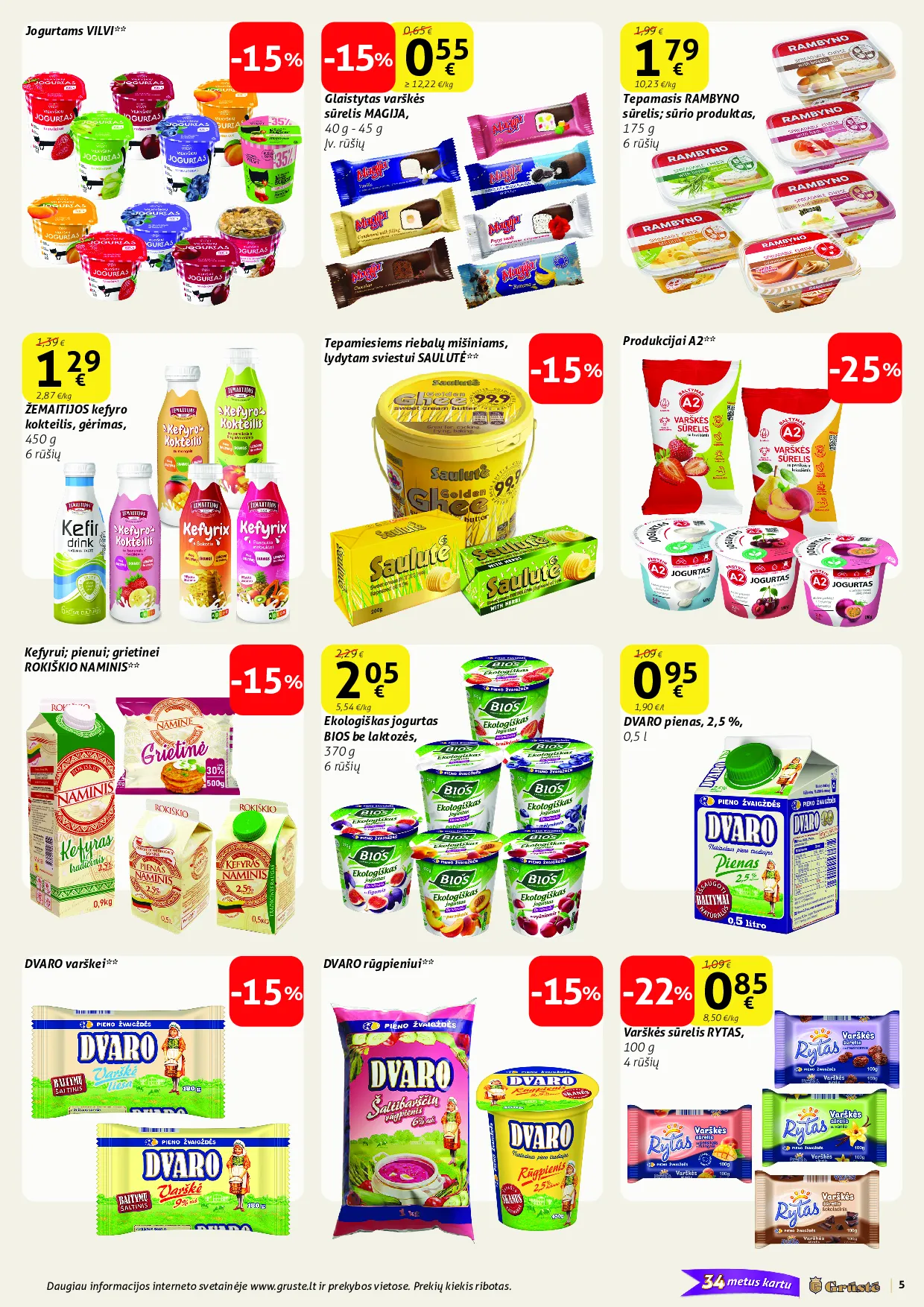 Grūstė leidinys – 5 psl.