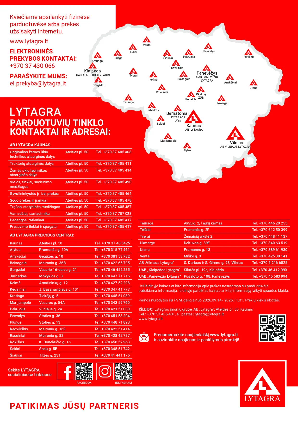 Lytagra prekių katalogas – 12 psl.