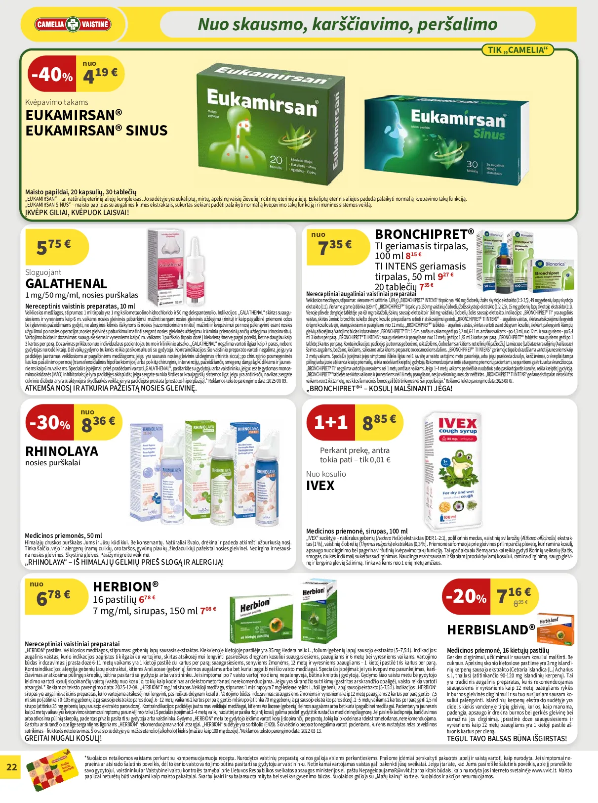 Camelia leidinys – 22 psl.