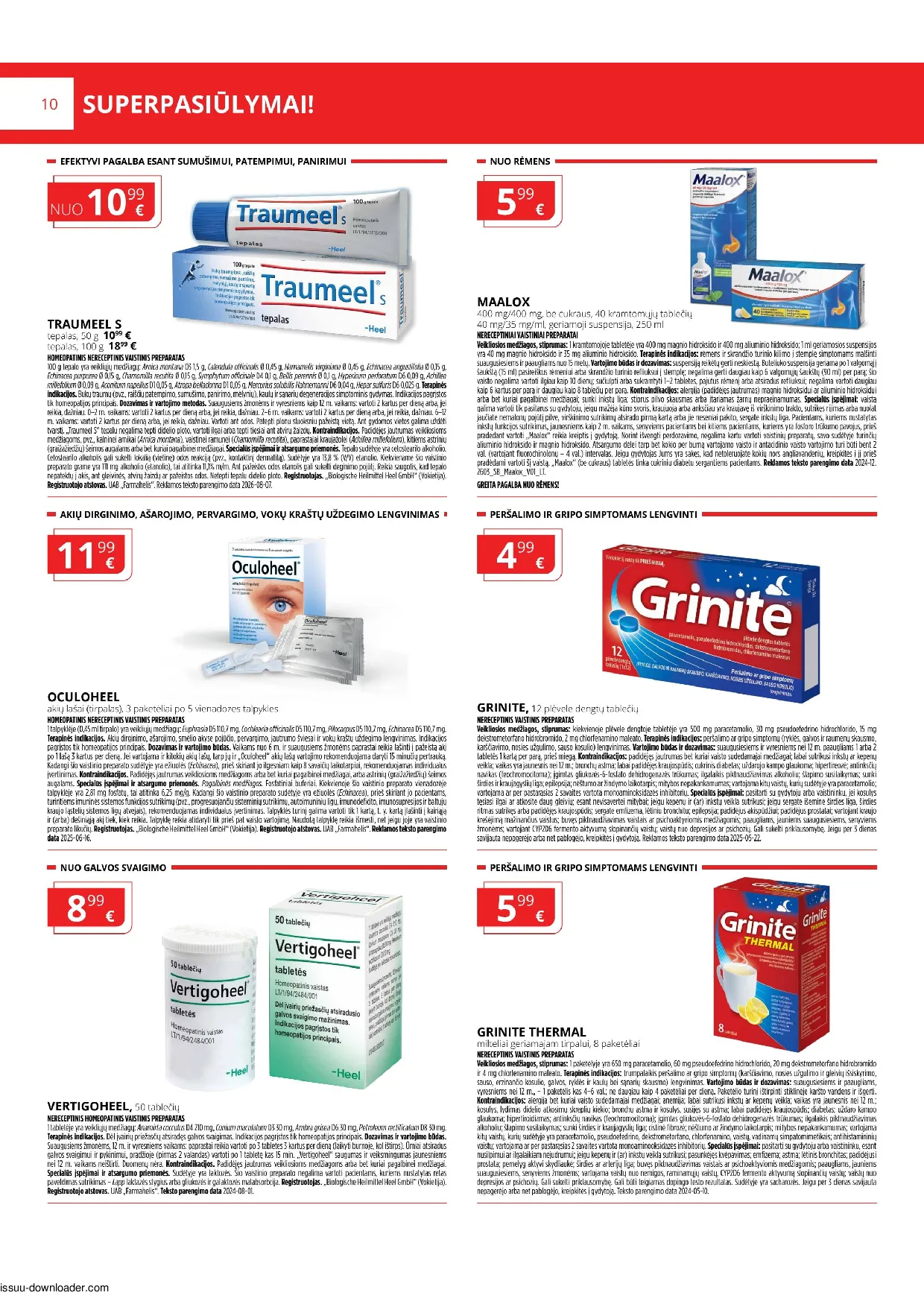 Gintarinės vaistinės leidinys – 10 psl.