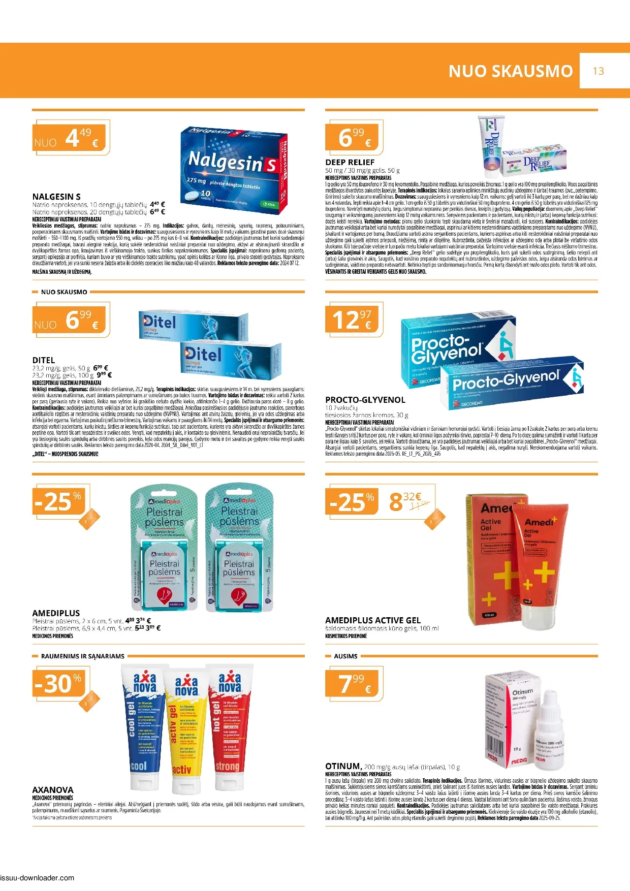 Gintarinės vaistinės leidinys – 13 psl.