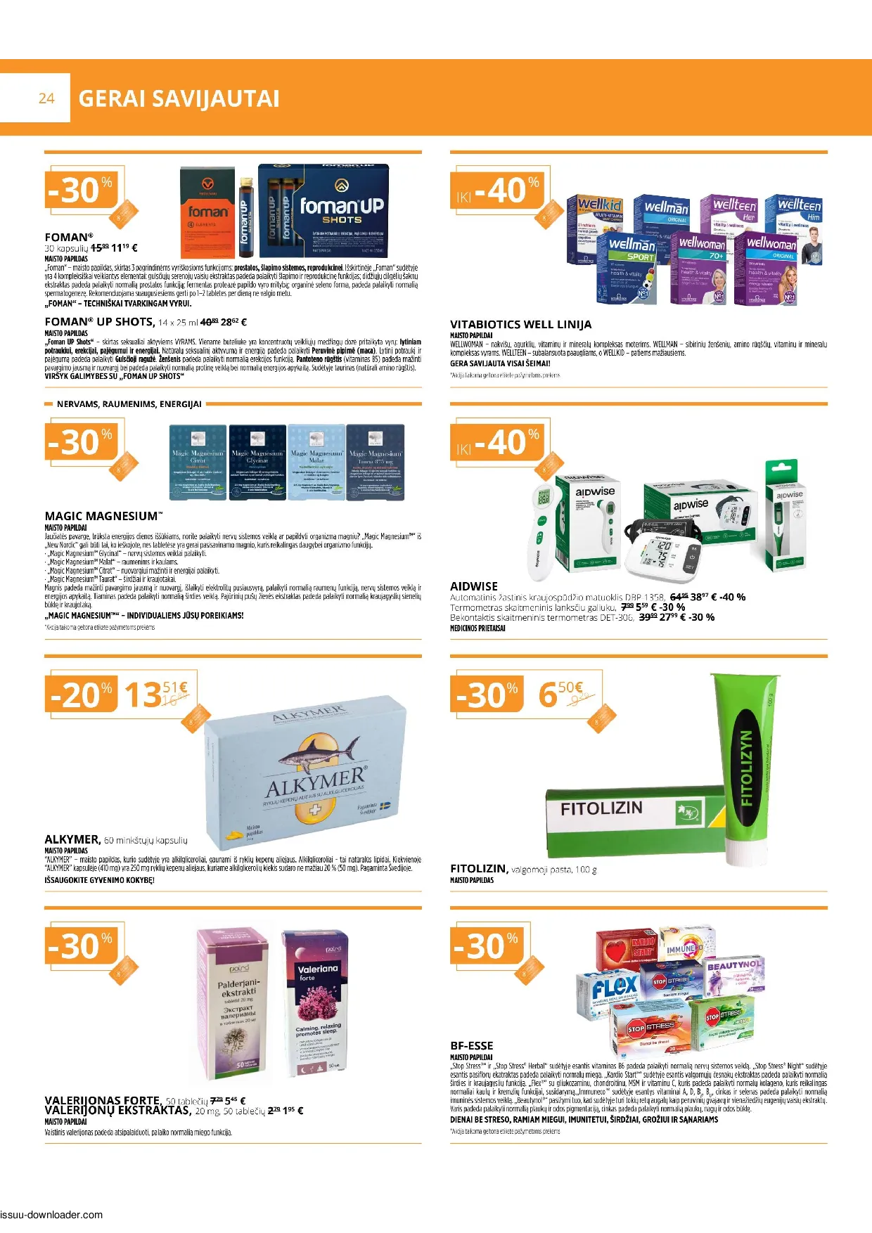 Gintarinės vaistinės leidinys – 24 psl.