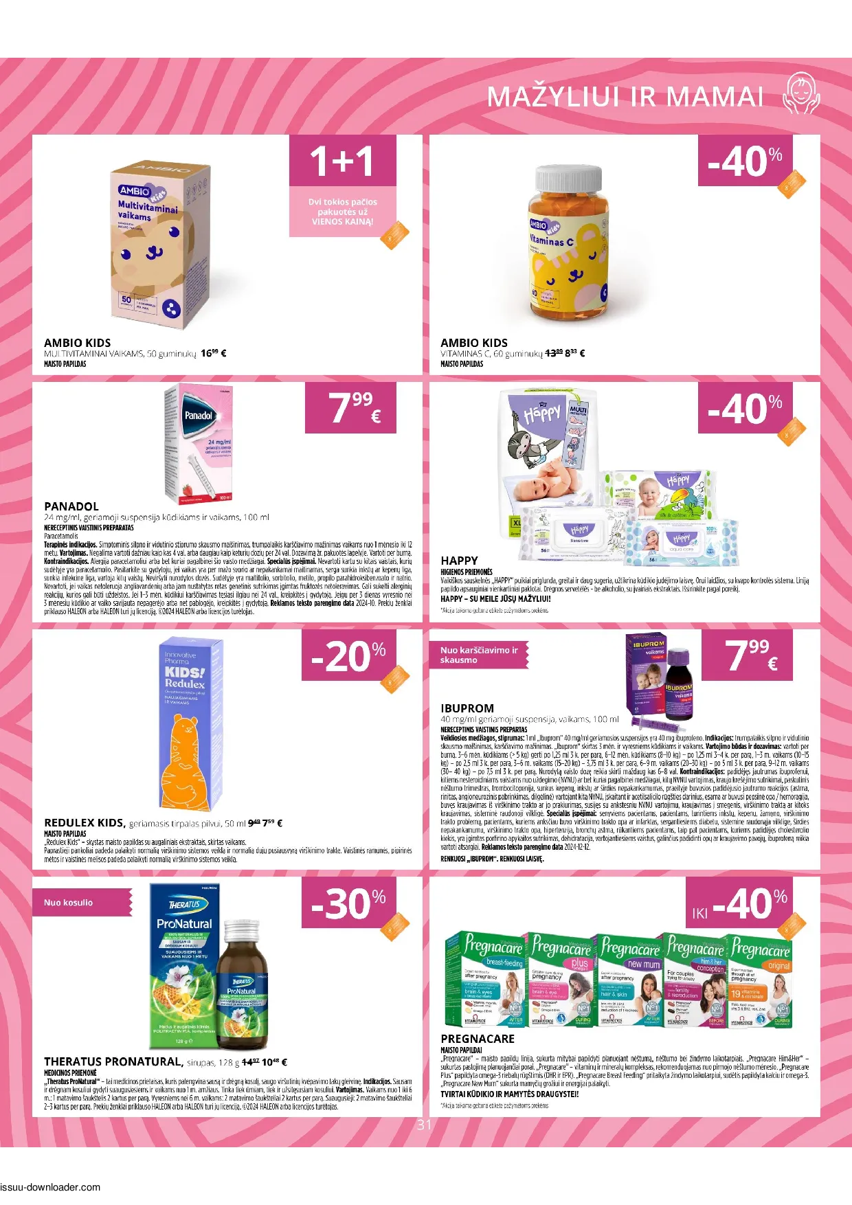 Gintarinės vaistinės leidinys – 31 psl.