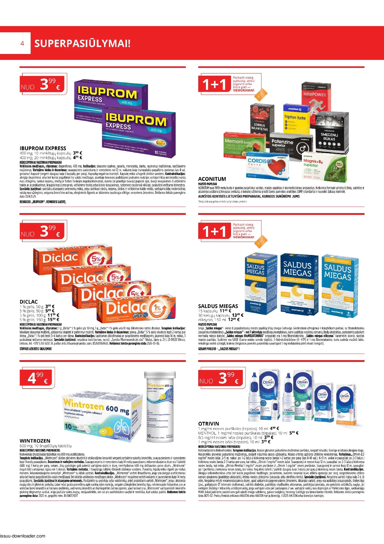 Gintarinės vaistinės leidinys – 4 psl.