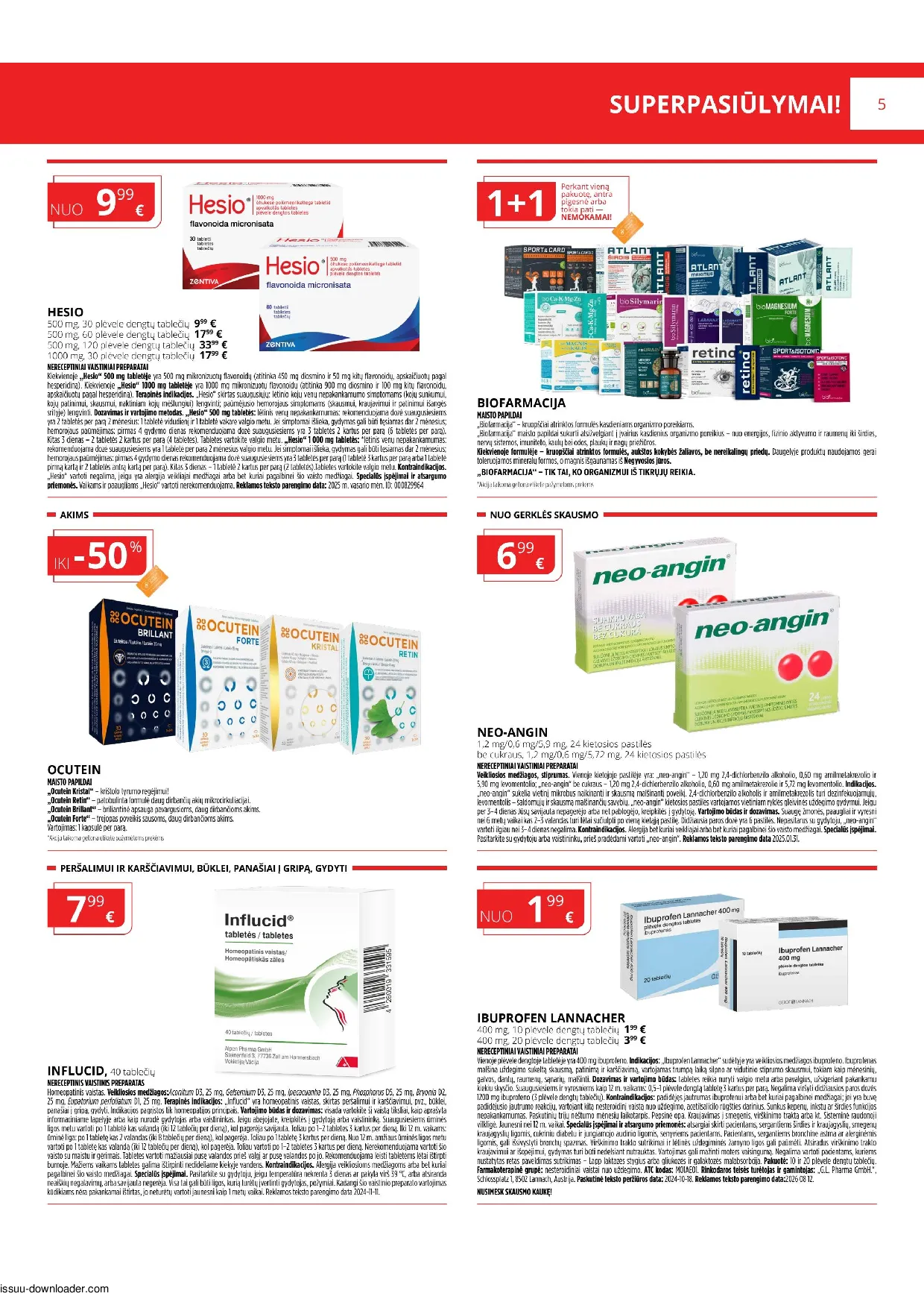 Gintarinės vaistinės leidinys – 5 psl.