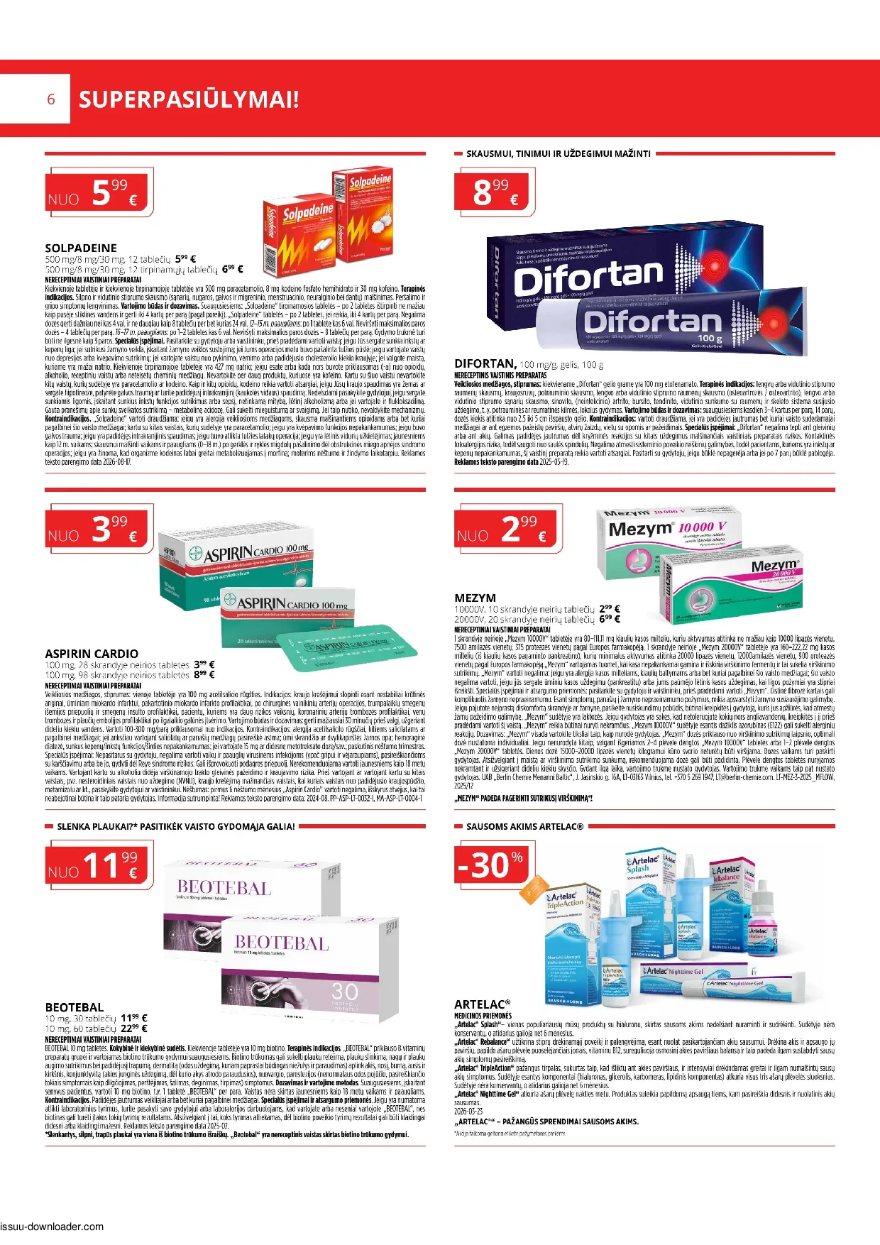 Gintarinės vaistinės leidinys – 6 psl.
