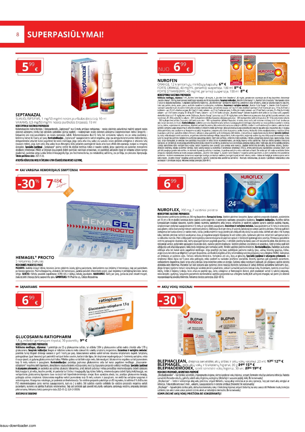 Gintarinės vaistinės leidinys – 8 psl.