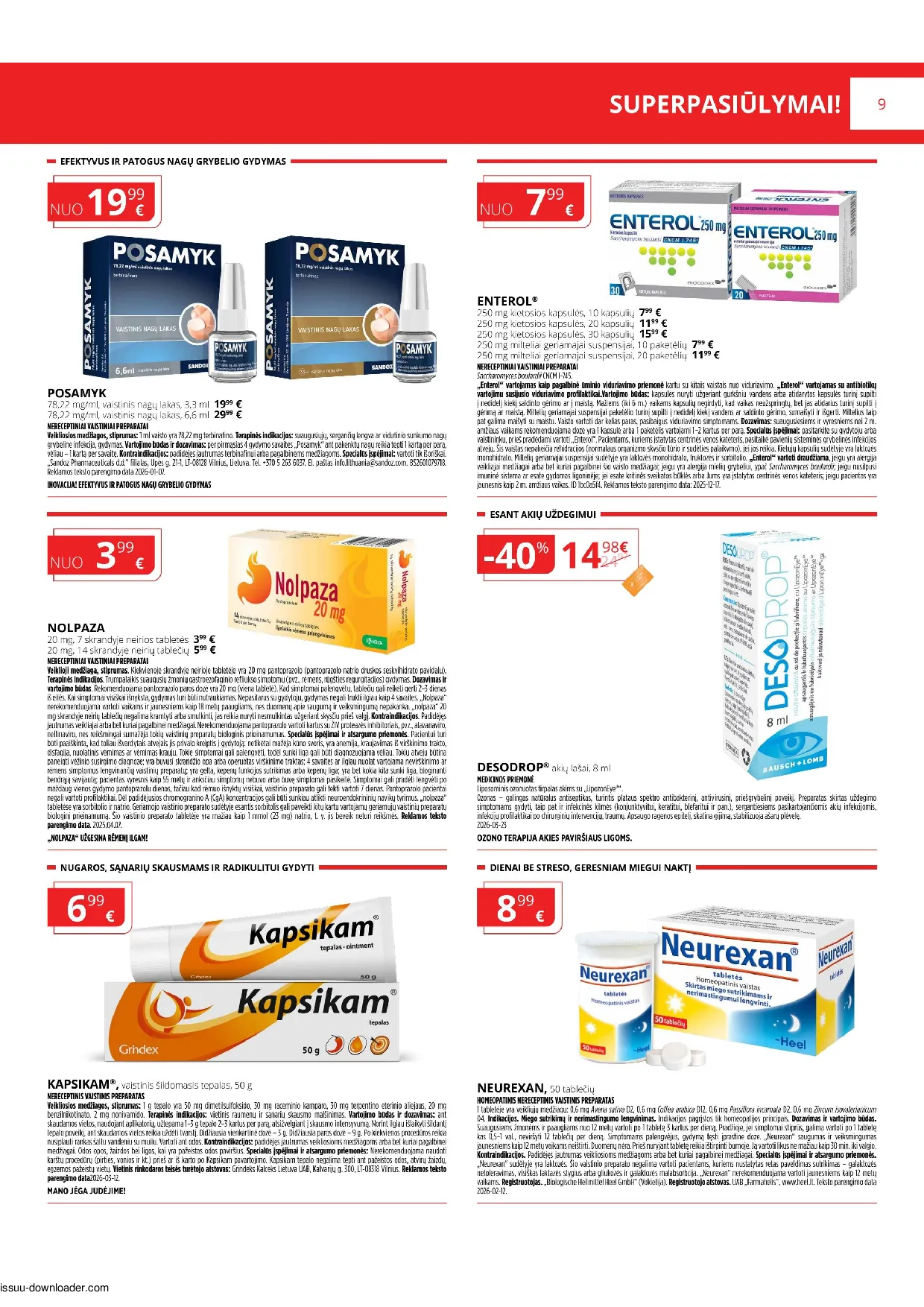 Gintarinės vaistinės leidinys – 9 psl.