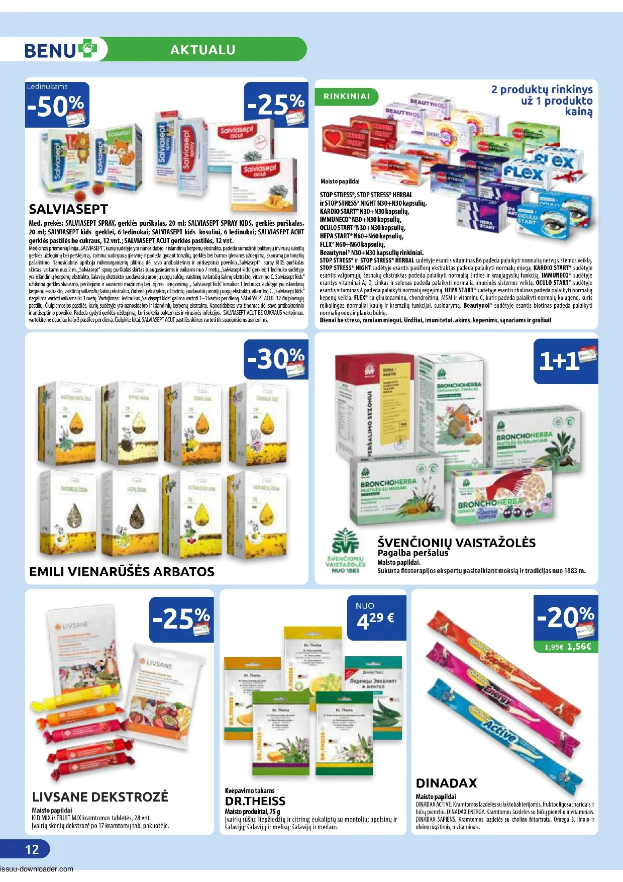 Benu leidinys – 12 psl.