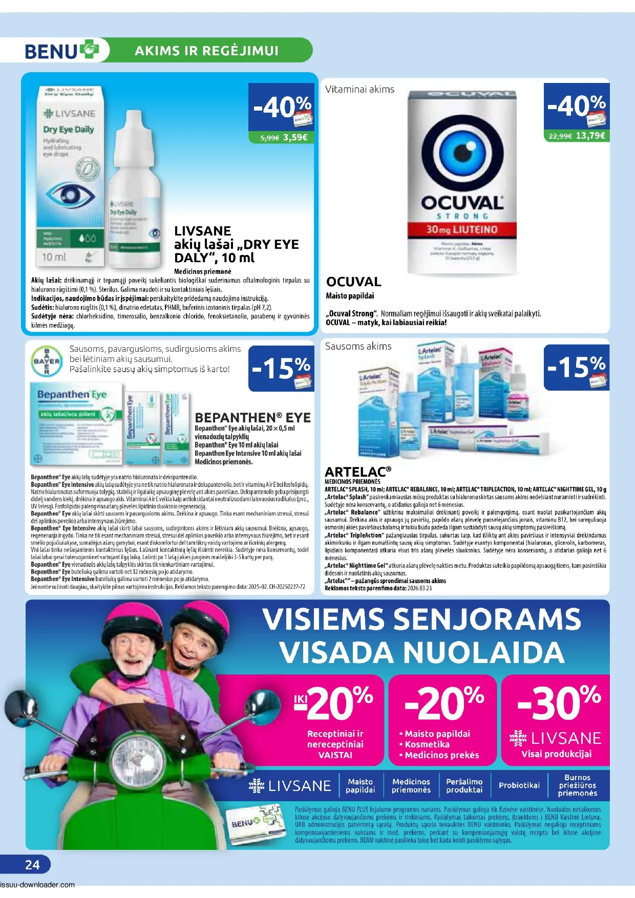 Benu leidinys – 24 psl.