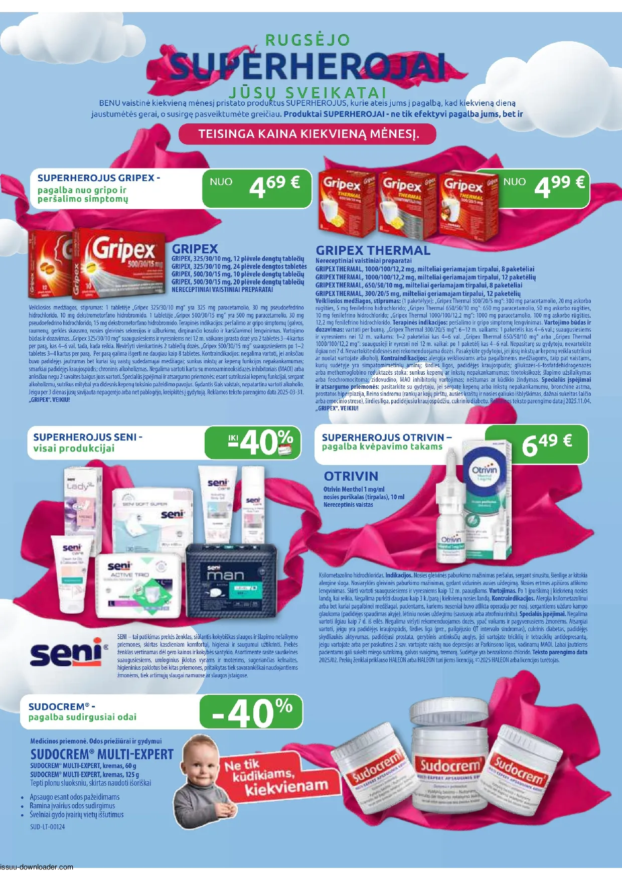 Benu leidinys – 3 psl.