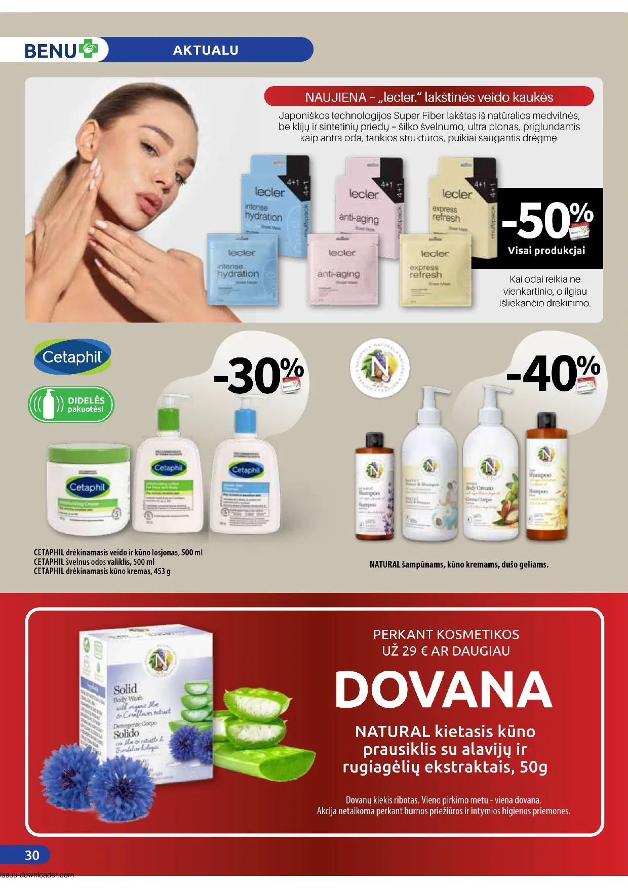 Benu leidinys – 30 psl.