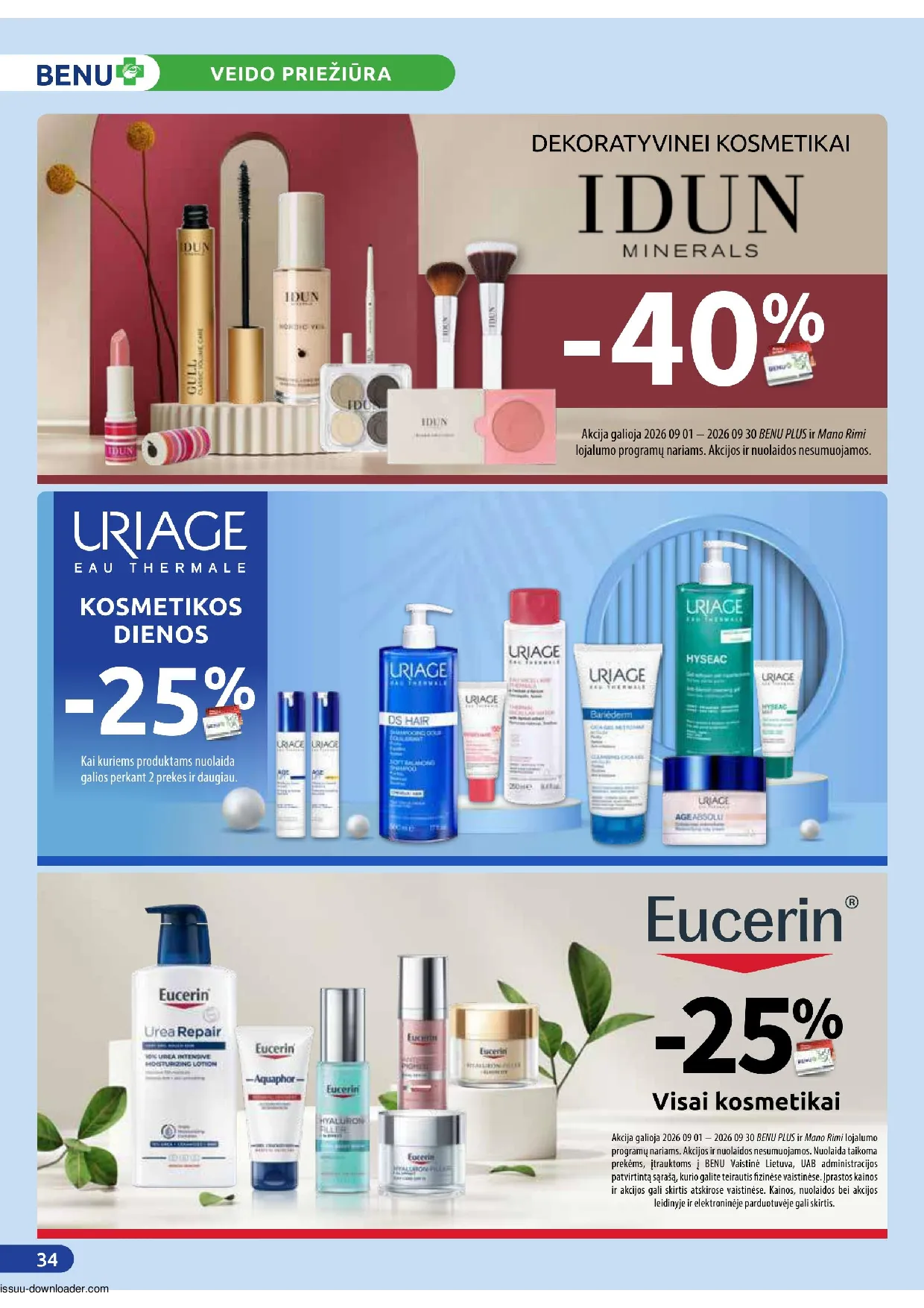 Benu leidinys – 34 psl.