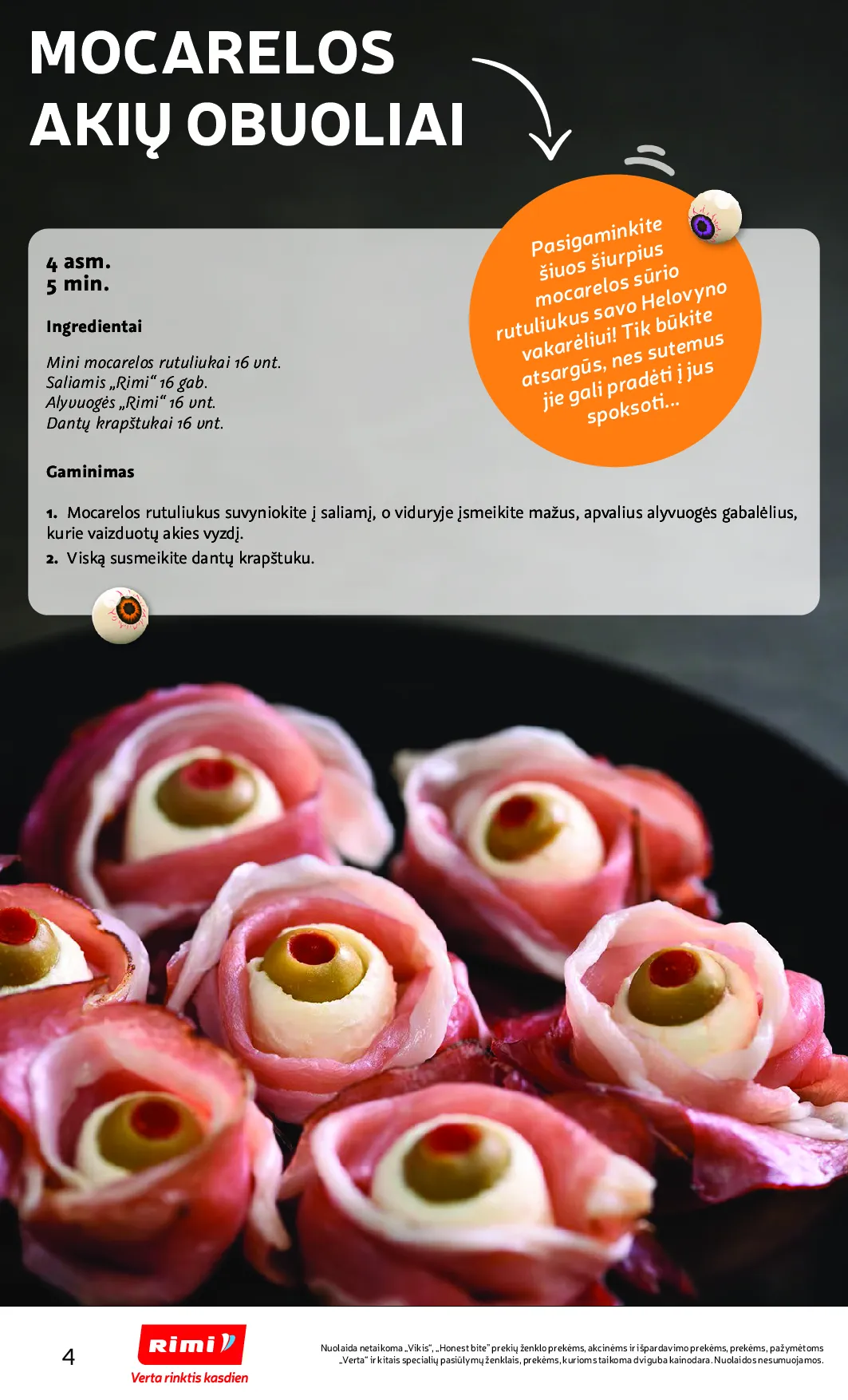Rimi Helovyno katalogas – 4 psl.