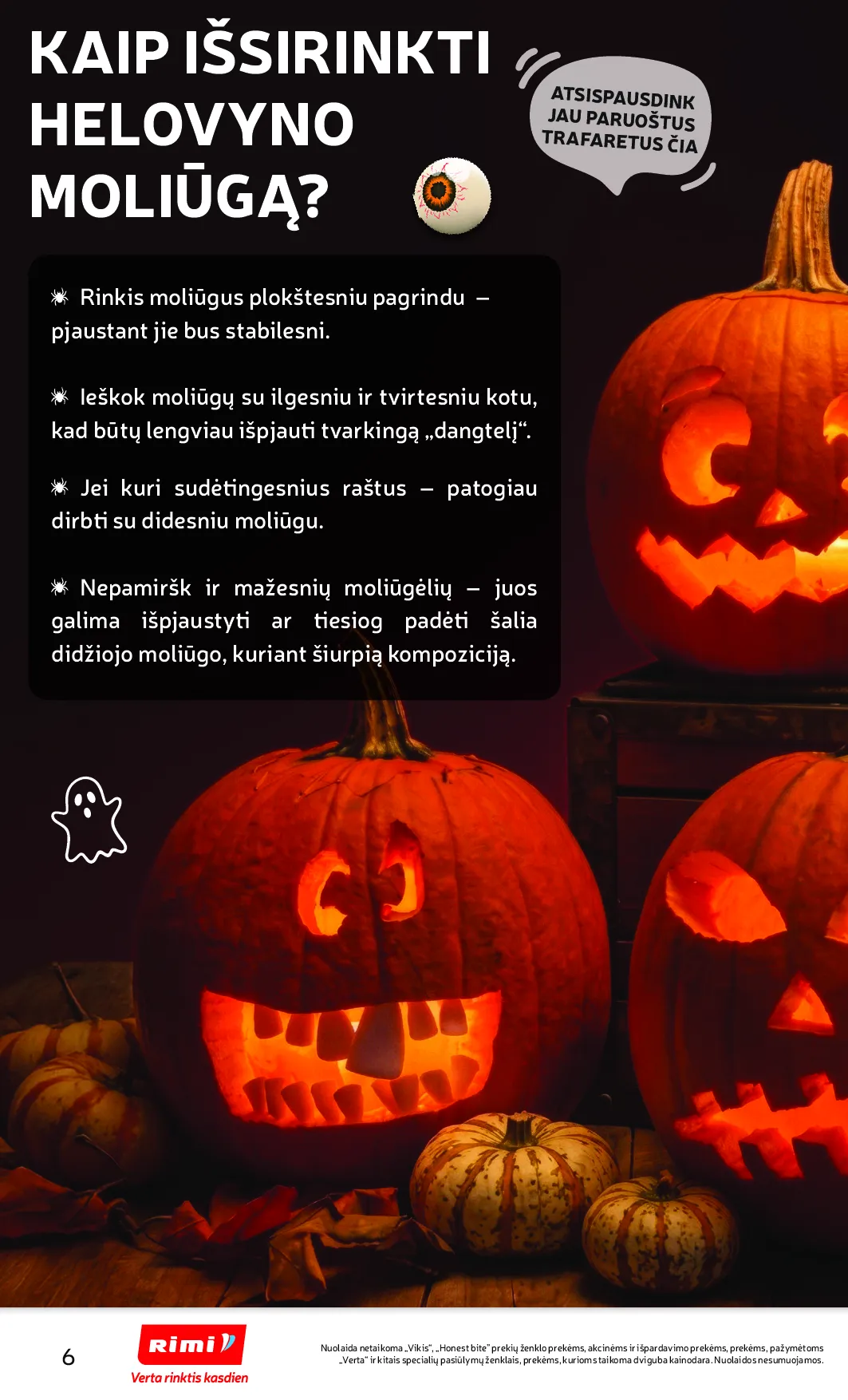 Rimi Helovyno katalogas – 6 psl.