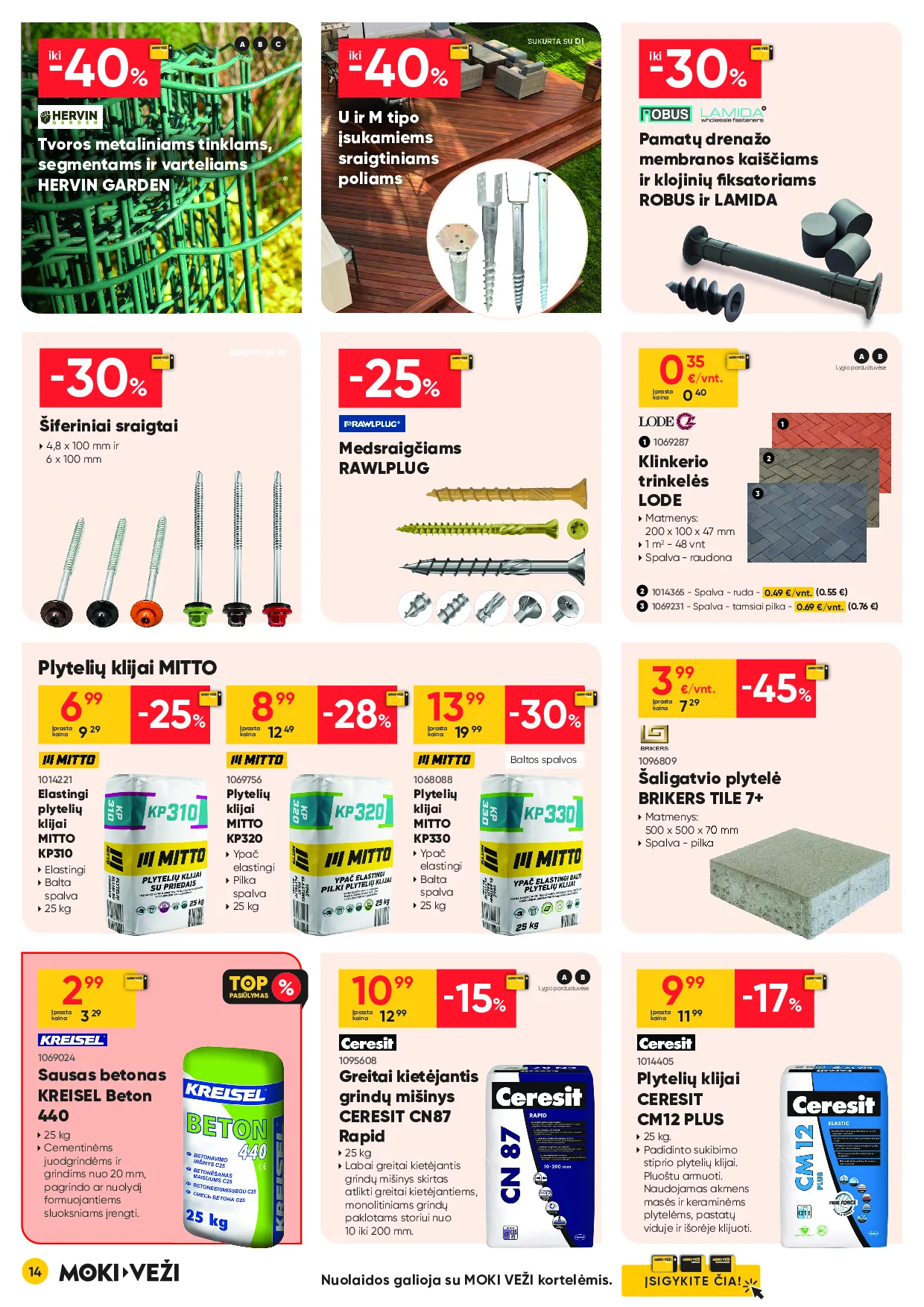 Moki veži leidinys – 14 psl.