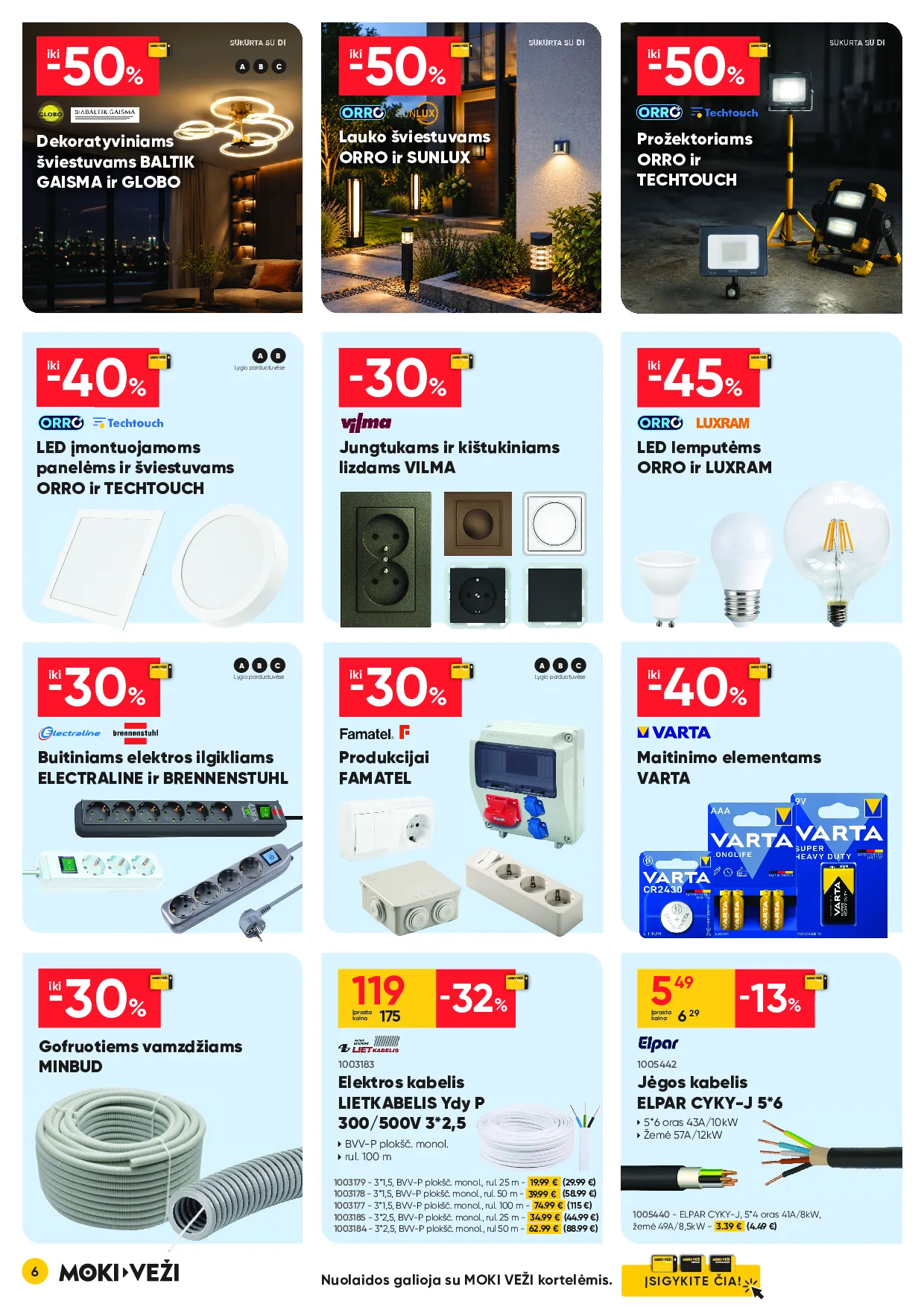 Moki veži leidinys – 6 psl.