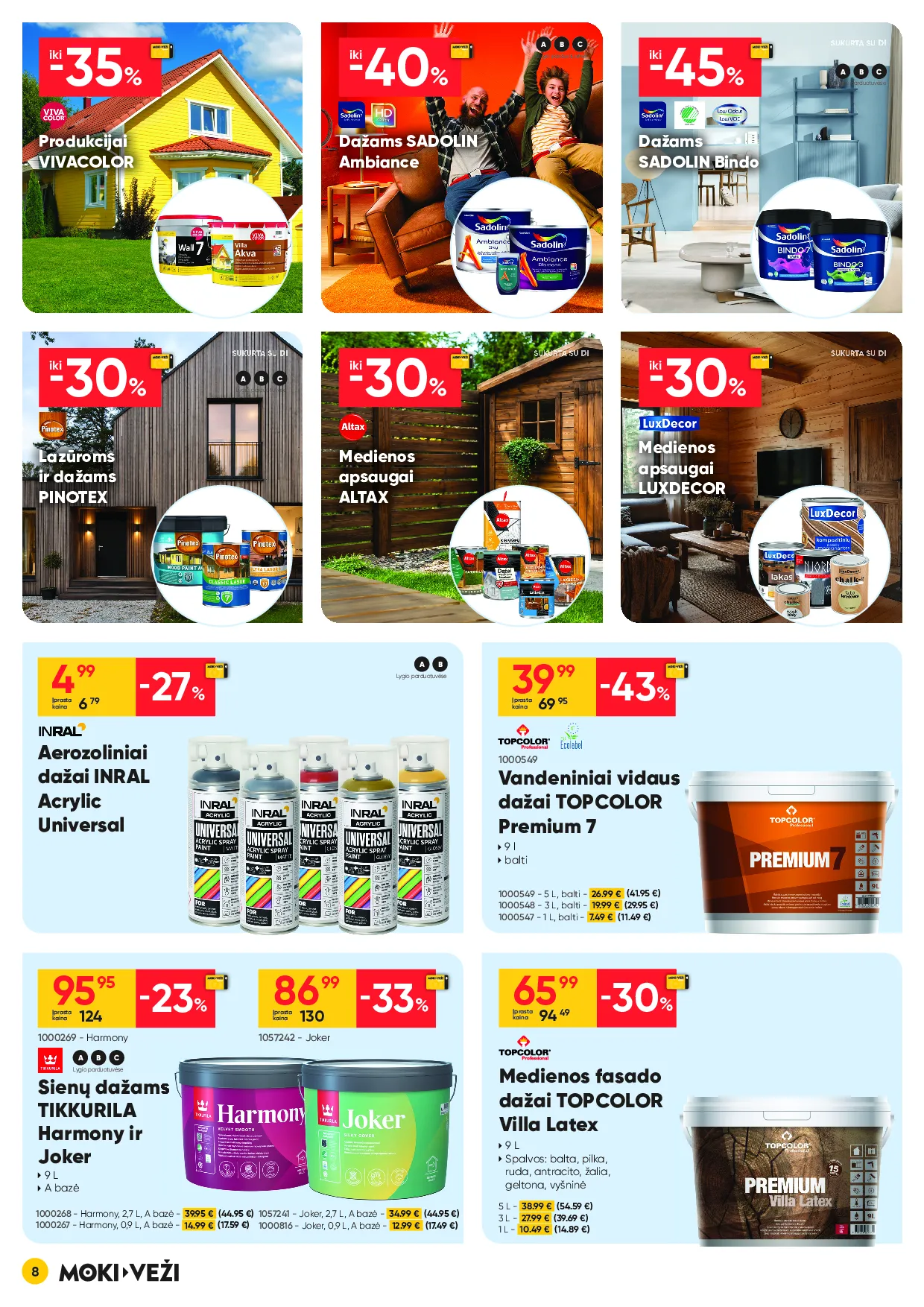 Moki veži leidinys – 8 psl.